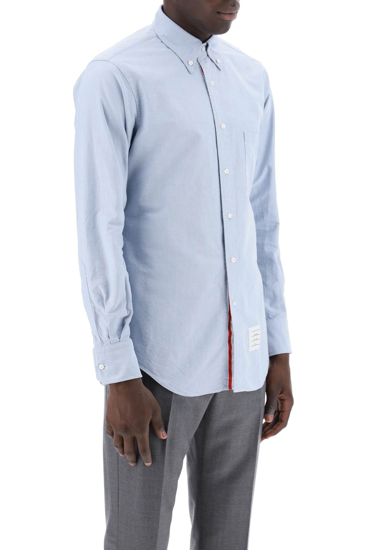 Thom Browne Camicia Classic Fit In Oxford