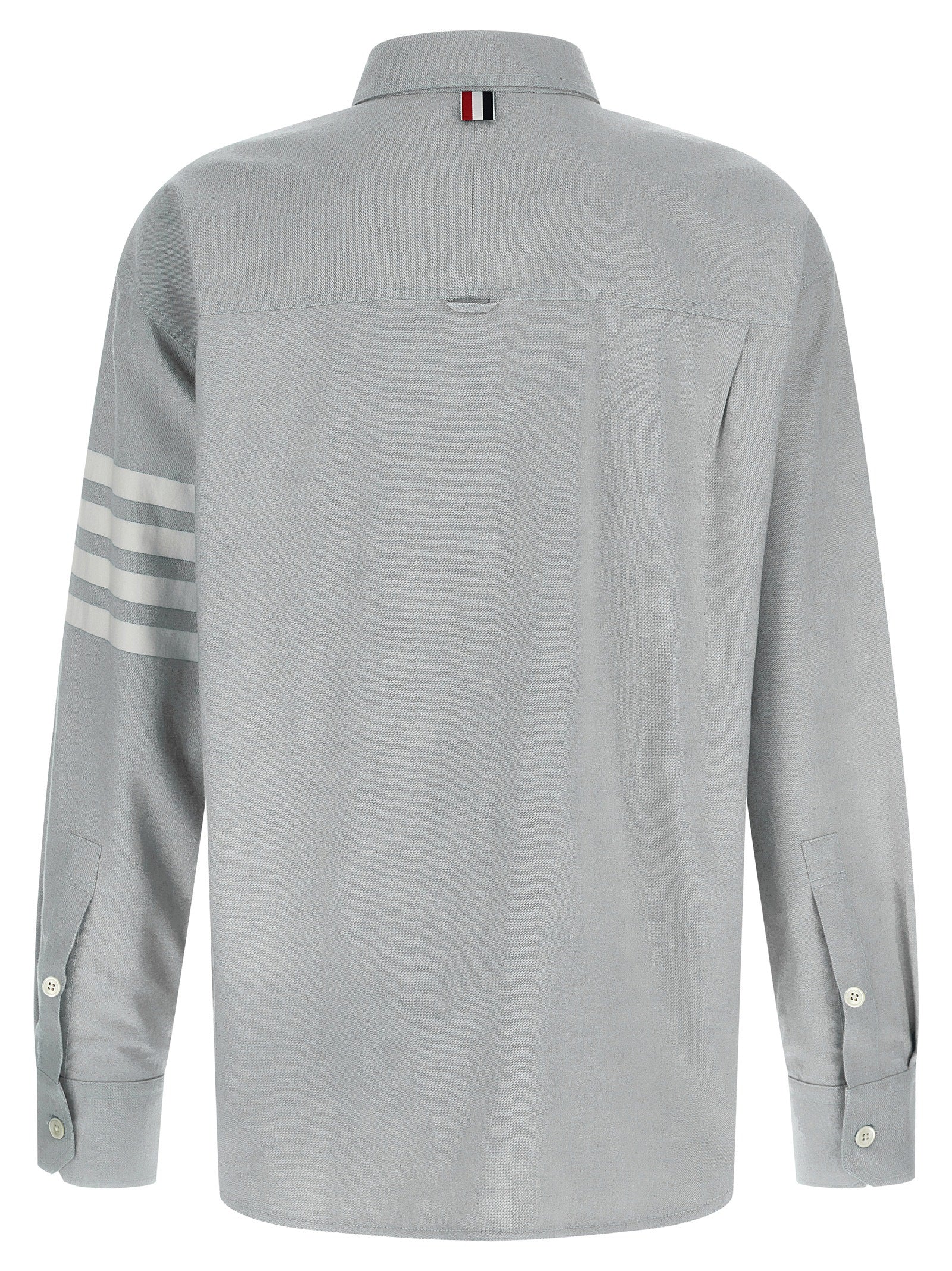 Thom Browne '4Bar' Flannel Shirt