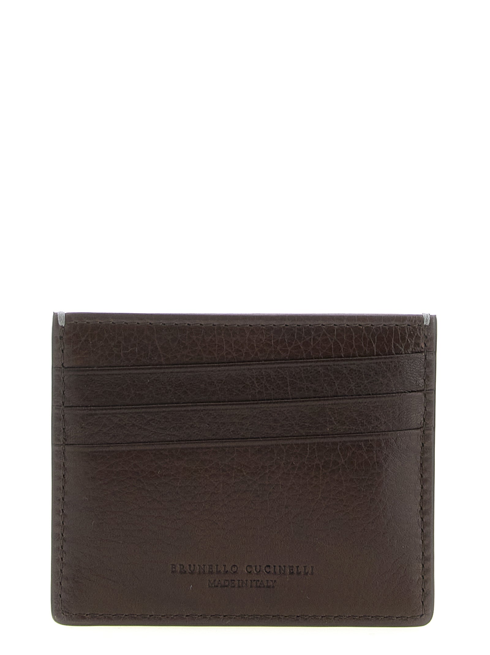 Brunello Cucinelli Leather Cardholder