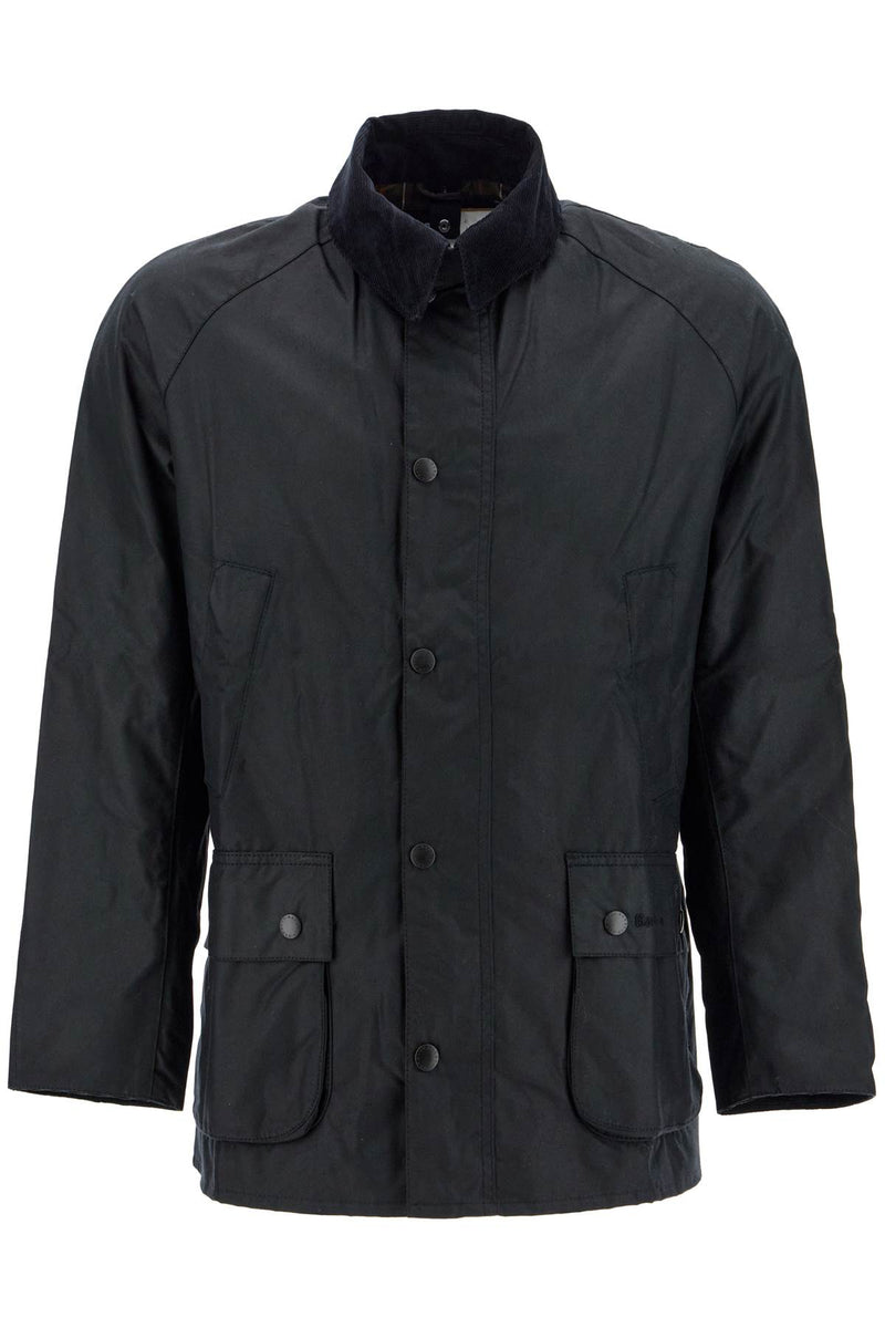 Barbour Ashby Waxed Jacket Black