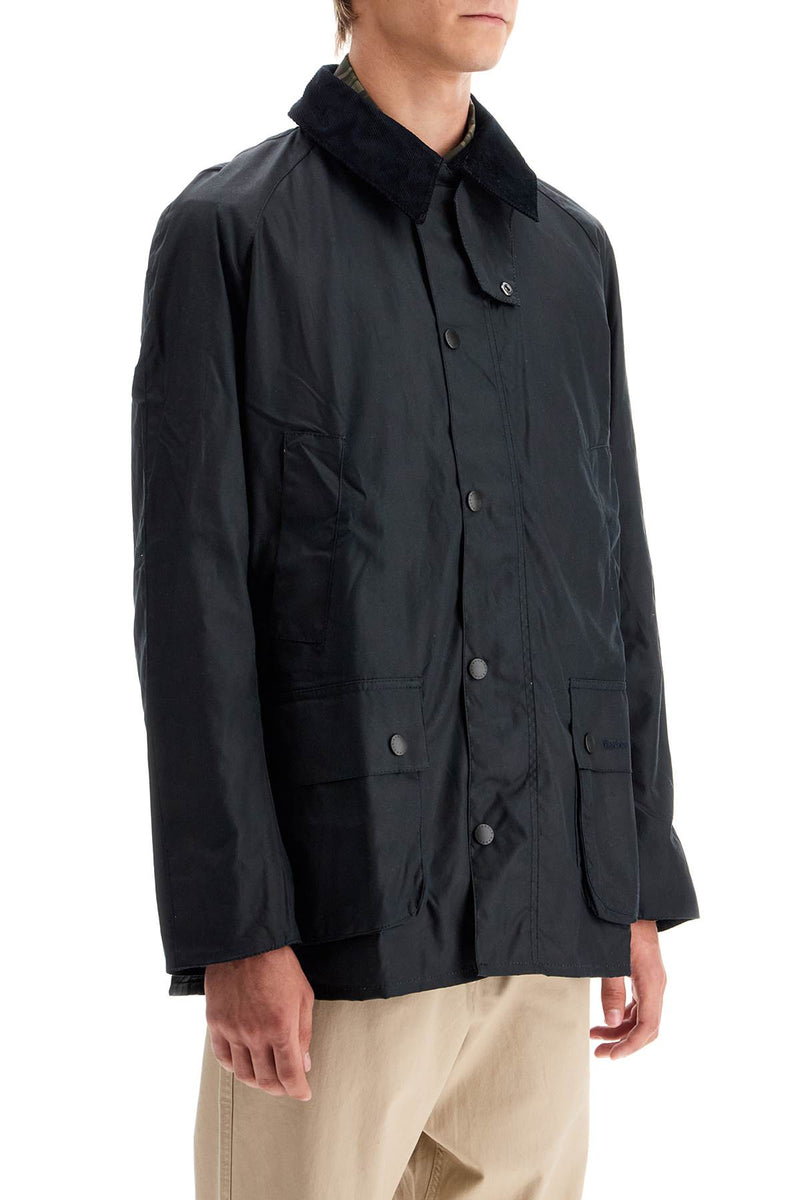 Barbour Ashby Waxed Jacket Blue