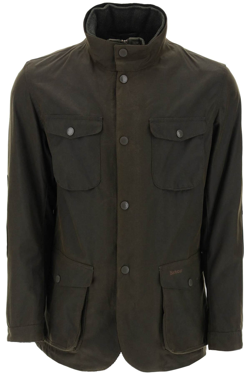 Barbour Ogston Waxed Jacket Khaki