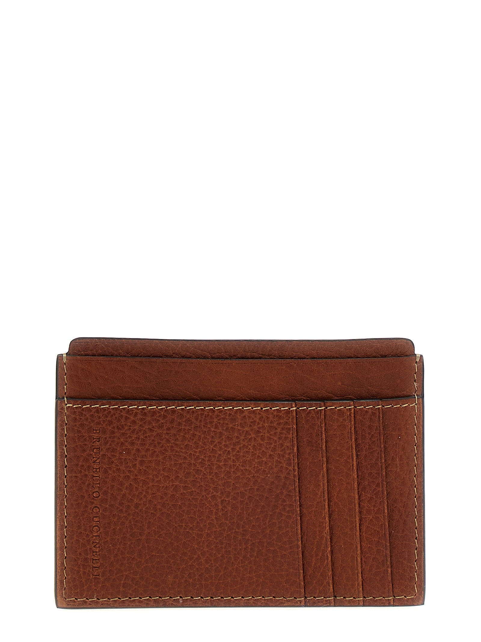 Brunello Cucinelli Leather Cardholder