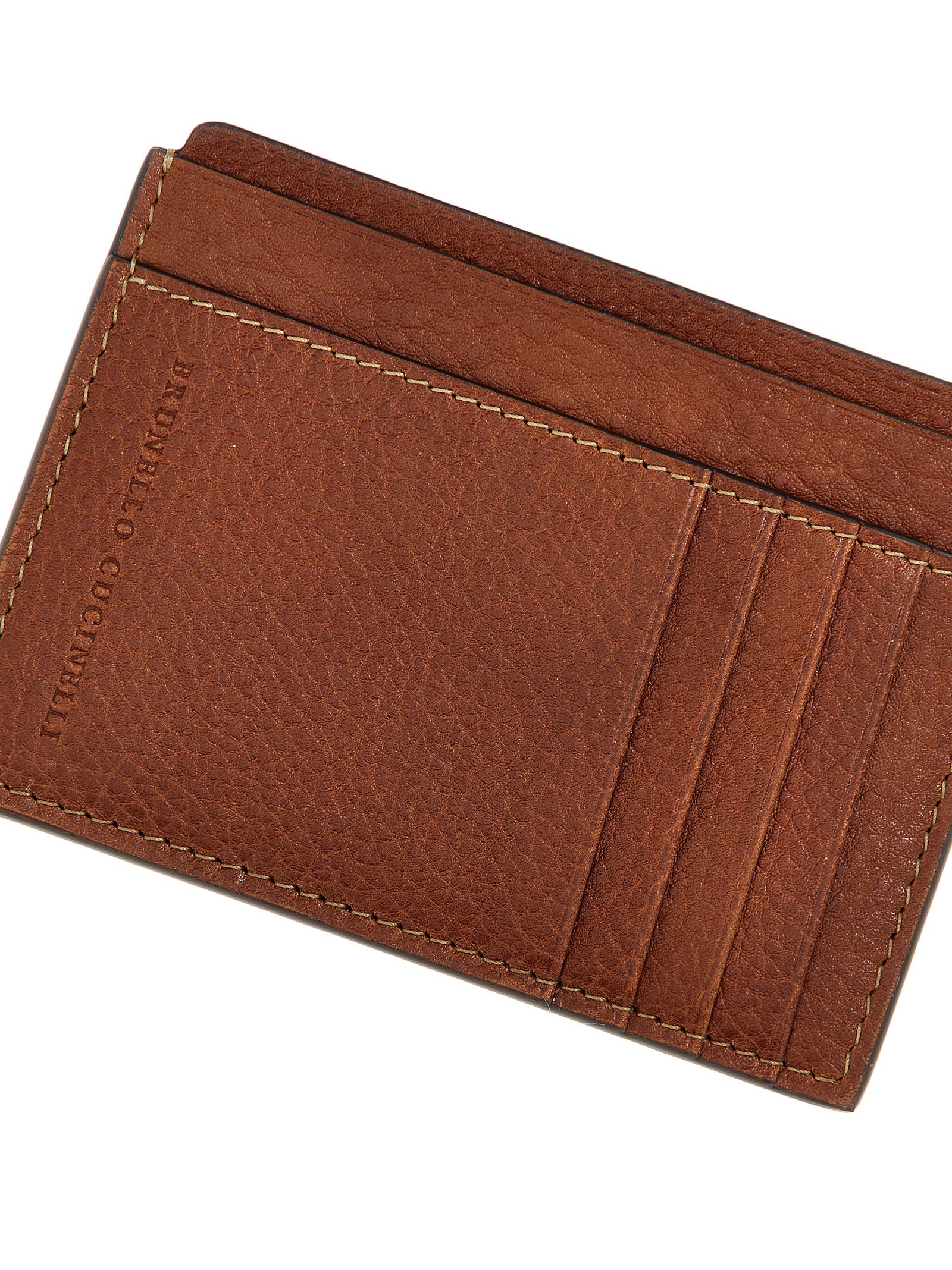 Brunello Cucinelli Leather Cardholder