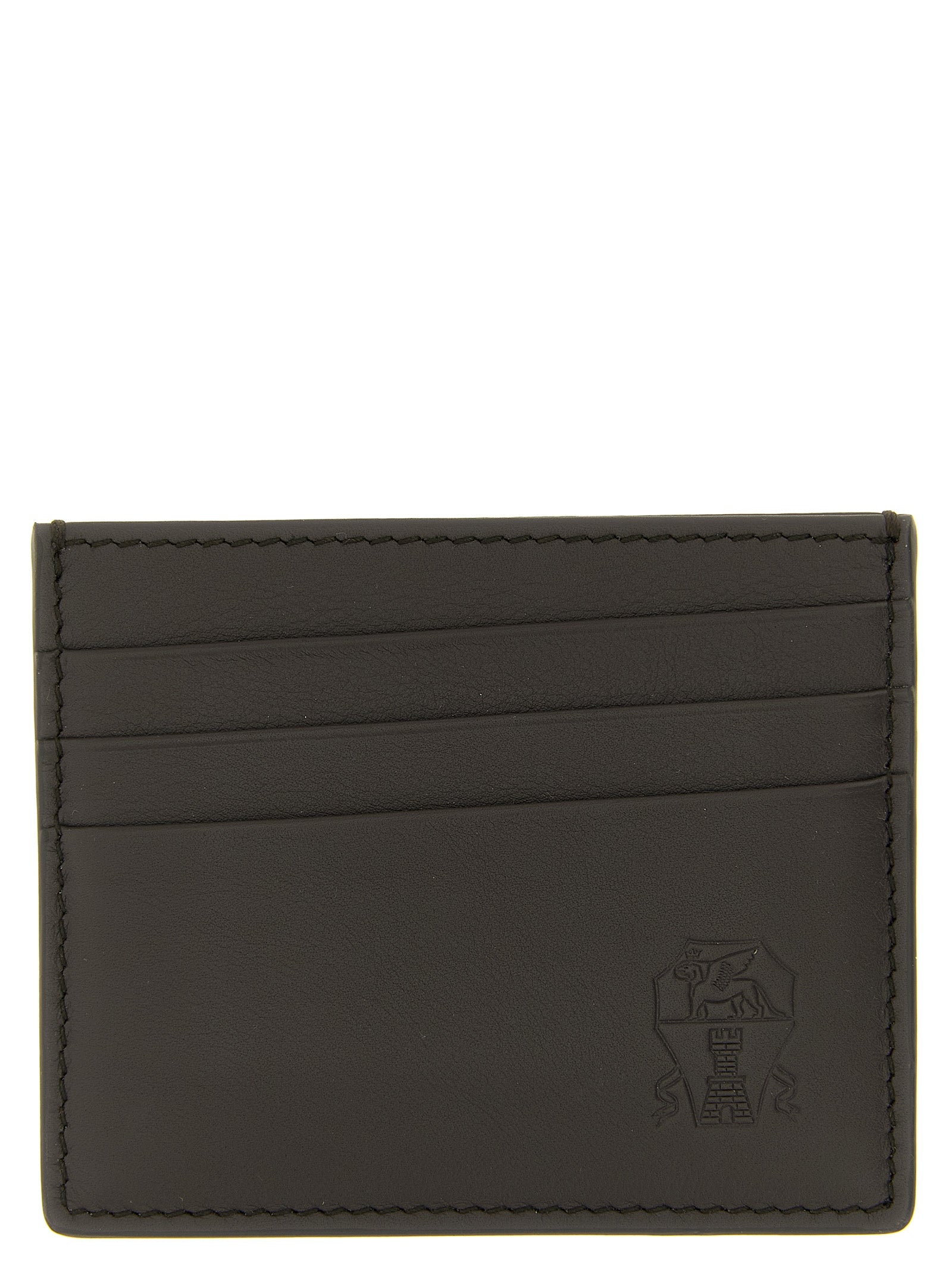 Brunello Cucinelli Logo Card Holder