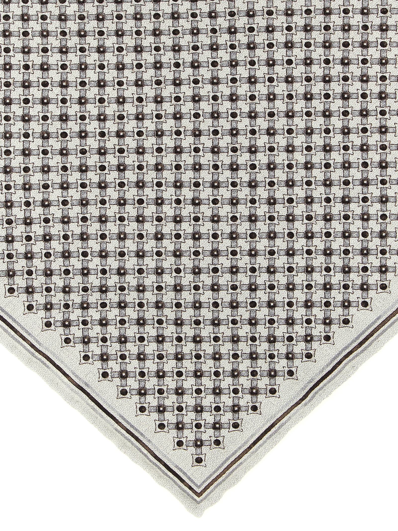 Brunello Cucinelli Double Face Silk Pocket Clutch Bag