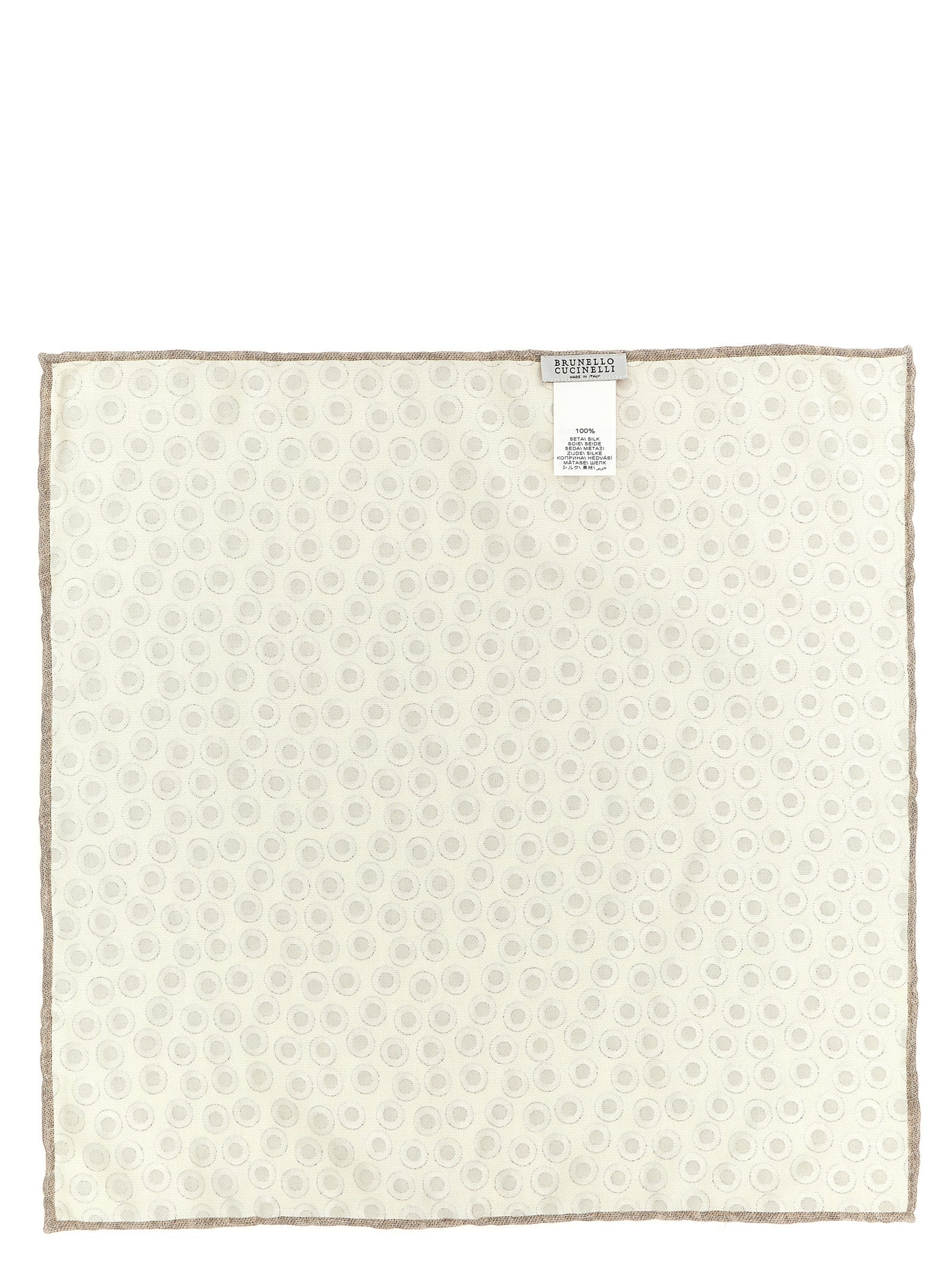 Brunello Cucinelli Polka Dot Pocket Clutch Bag