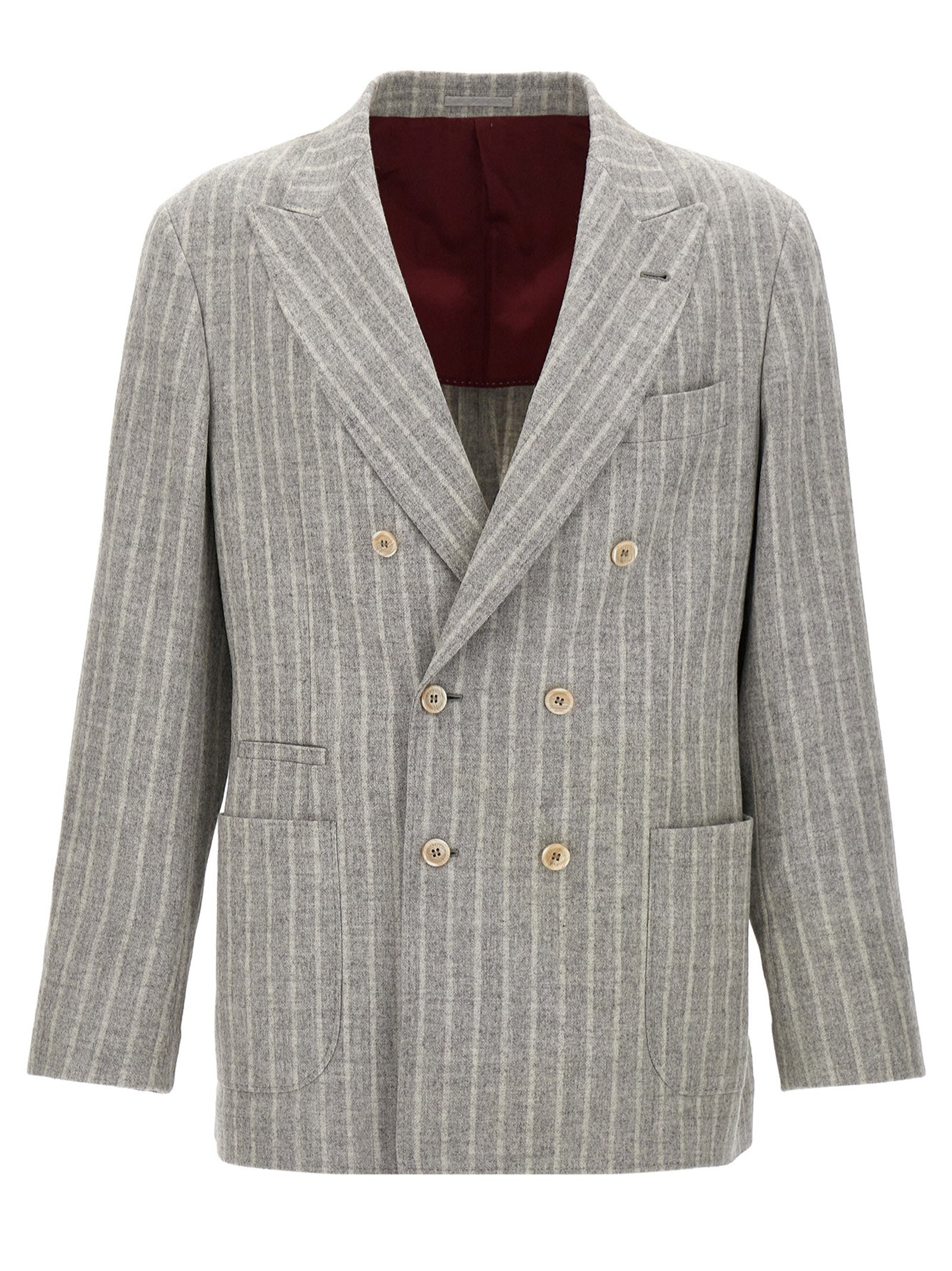 Brunello Cucinelli Pinstripe Blazer