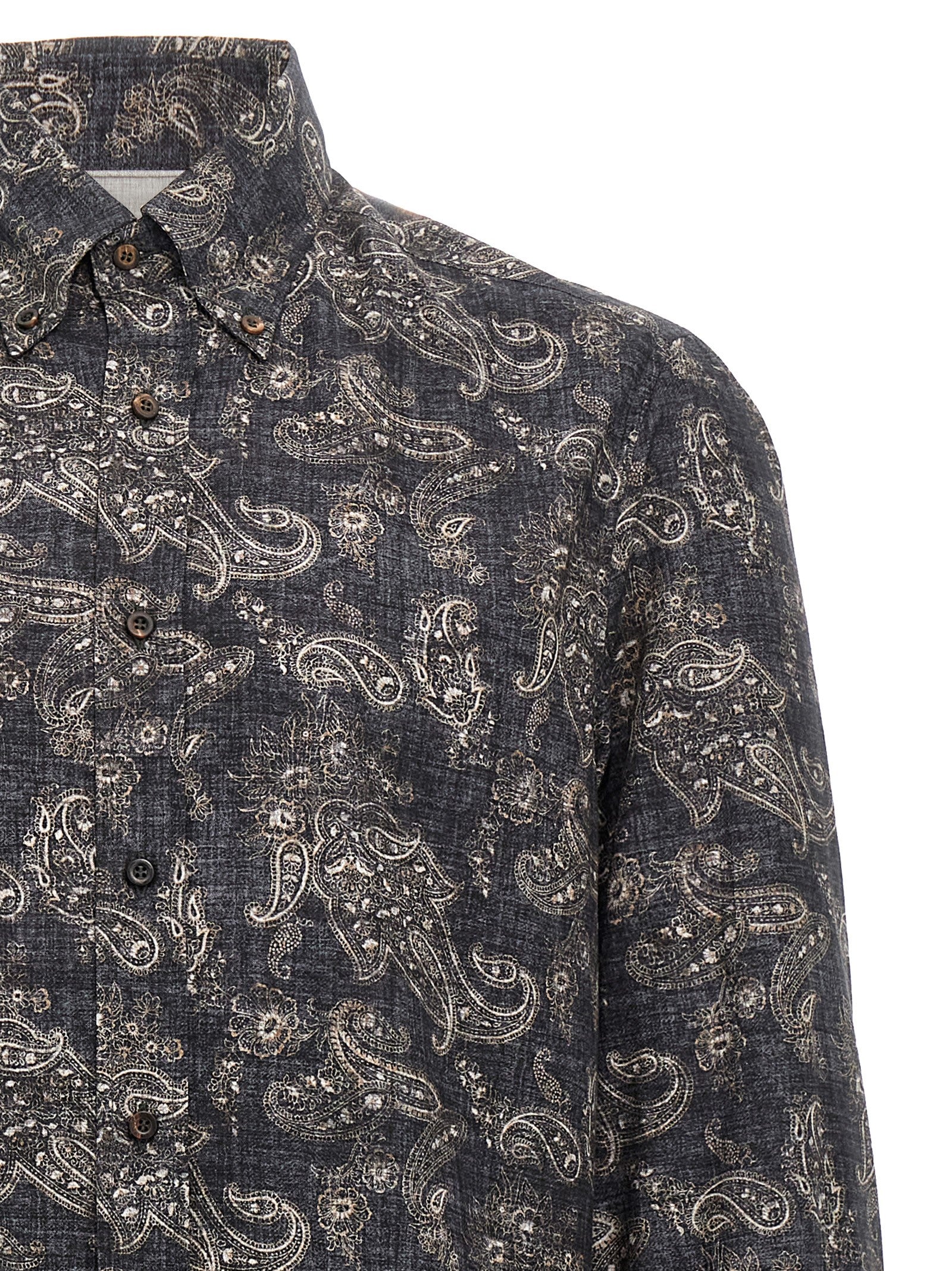 Brunello Cucinelli Paisley Shirt