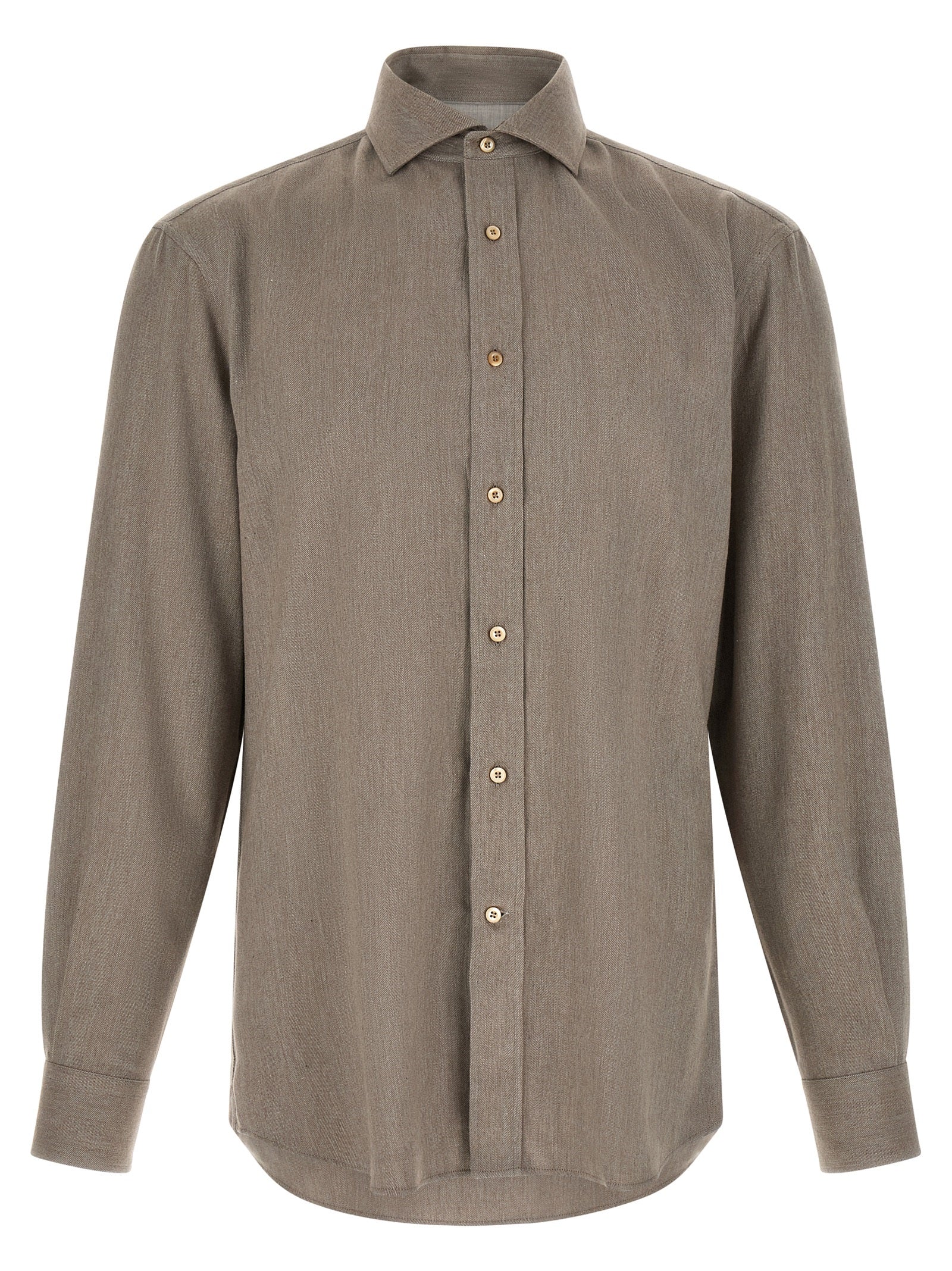 Brunello Cucinelli Herringbone Shirt