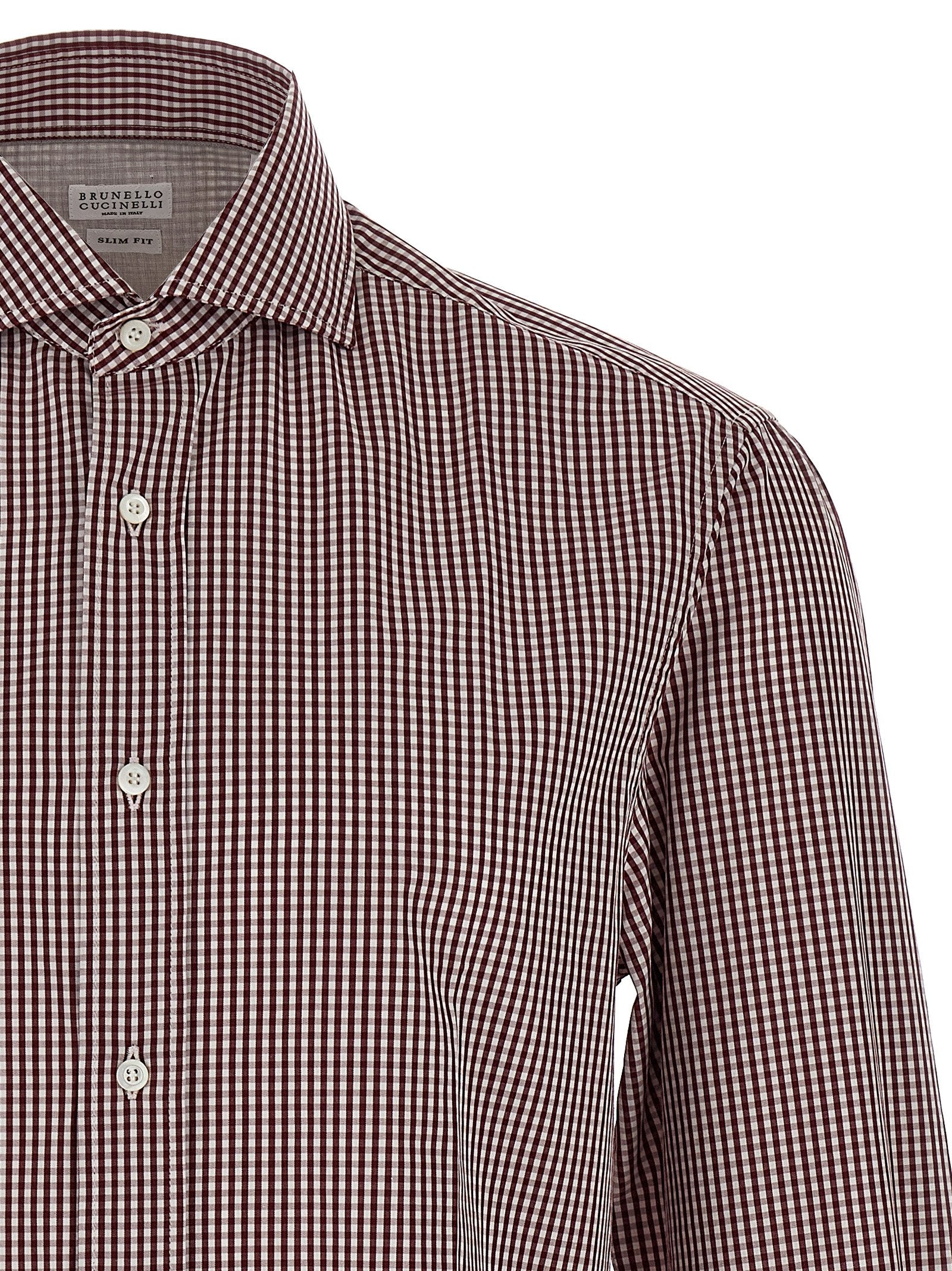 Brunello Cucinelli Check Shirt