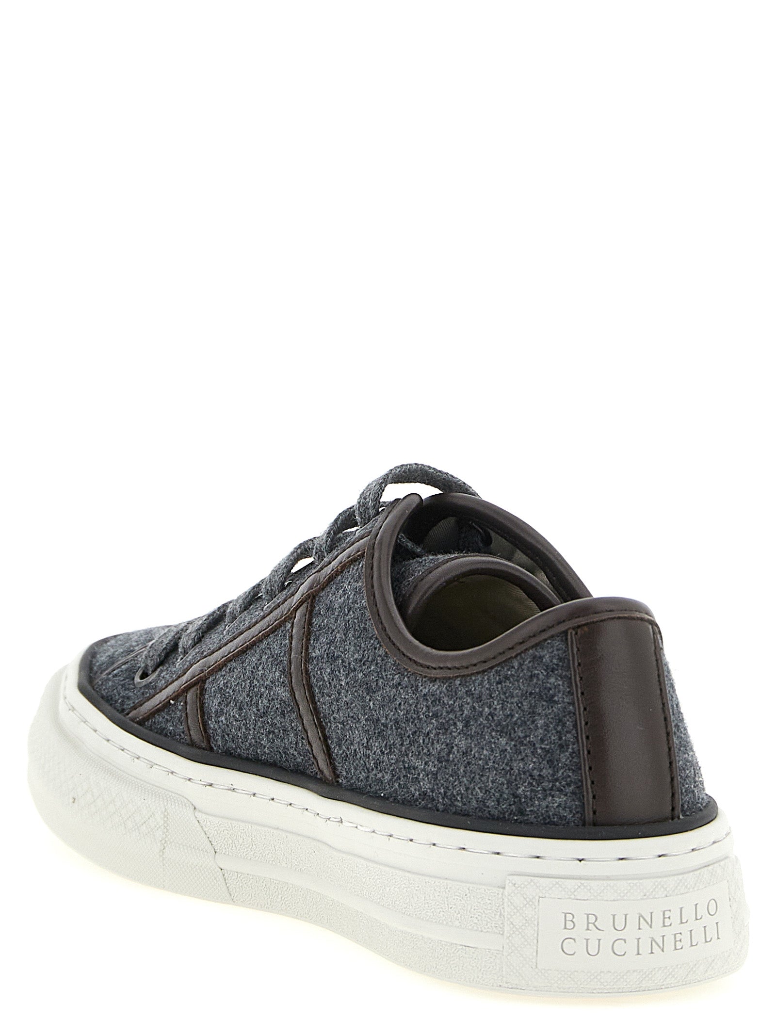 Brunello Cucinelli 'Shiny Tab' Sneakers