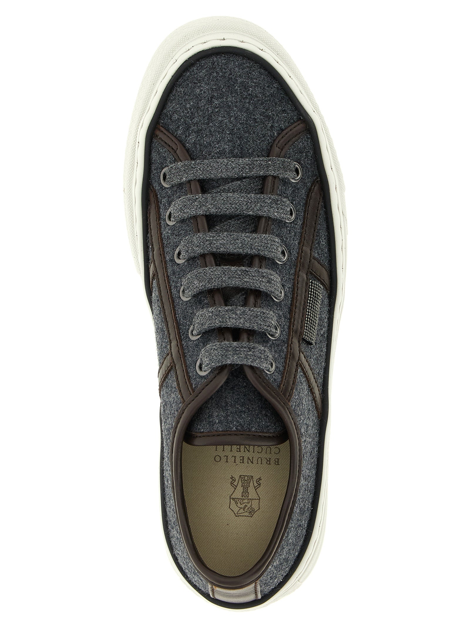 Brunello Cucinelli 'Shiny Tab' Sneakers