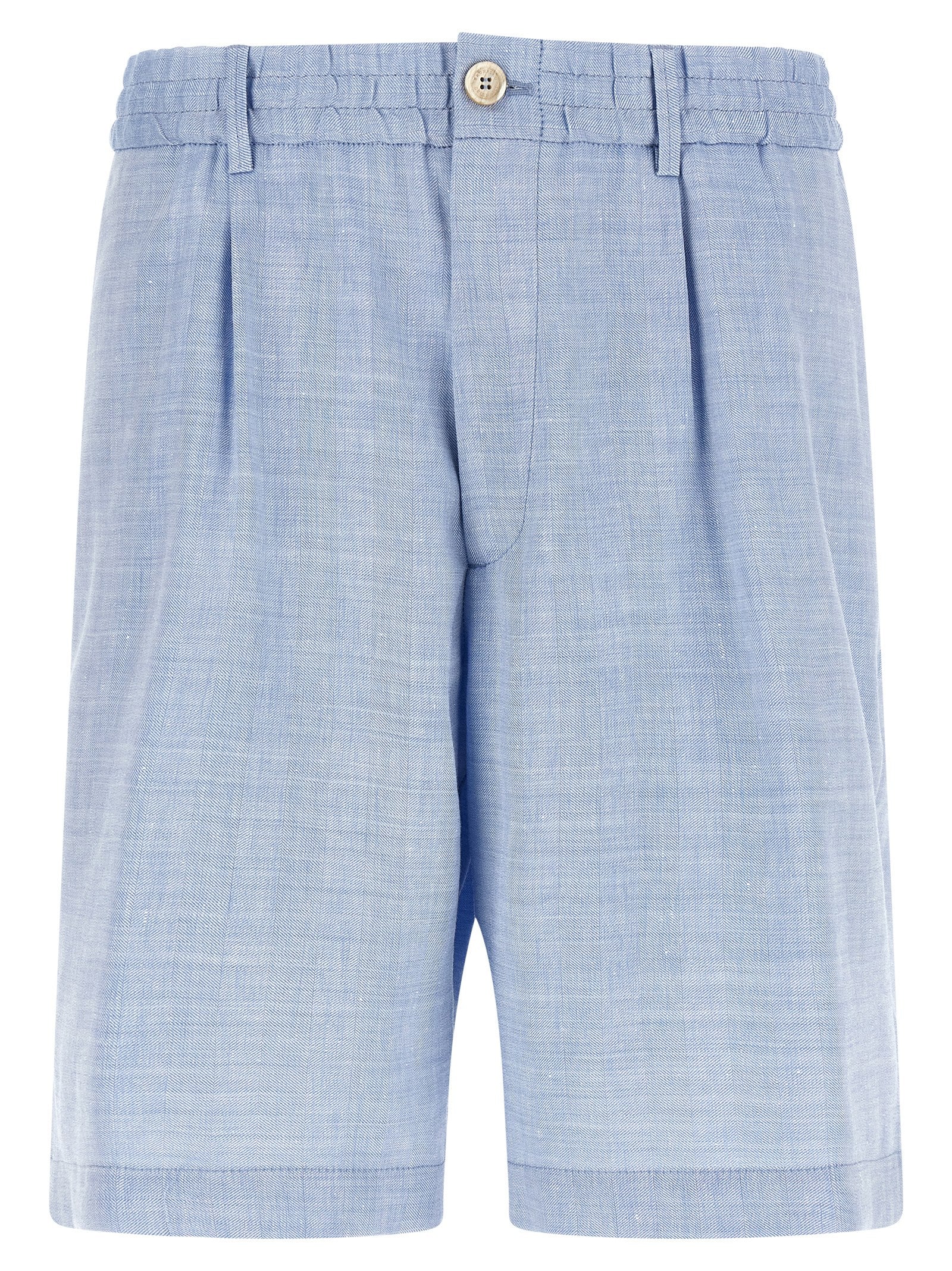 Brunello Cucinelli Chevron Bermuda Shorts