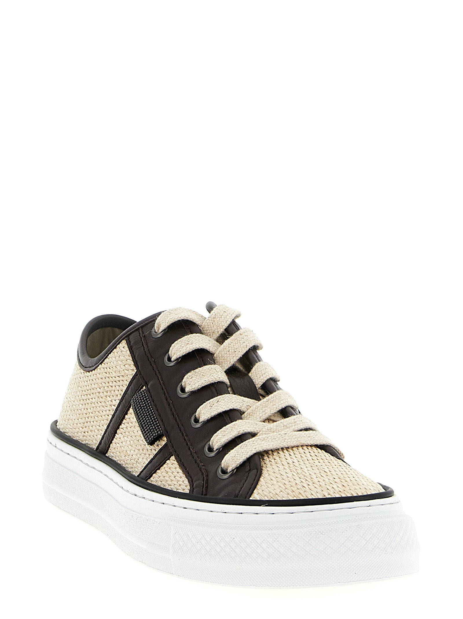 Brunello Cucinelli 'Shiny Tab' Sneakers