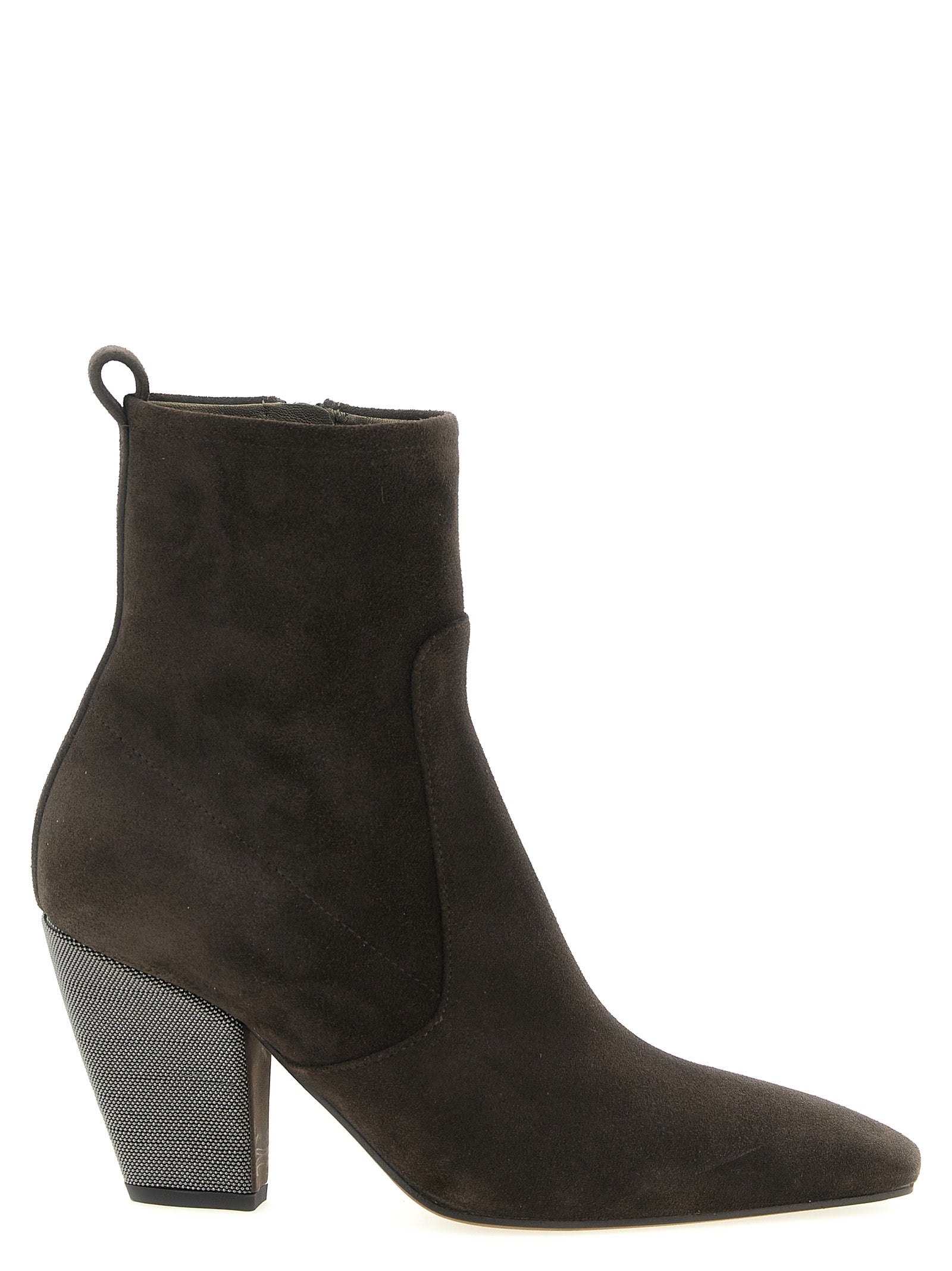 Brunello Cucinelli 'Precious Heel' Ankle Boots