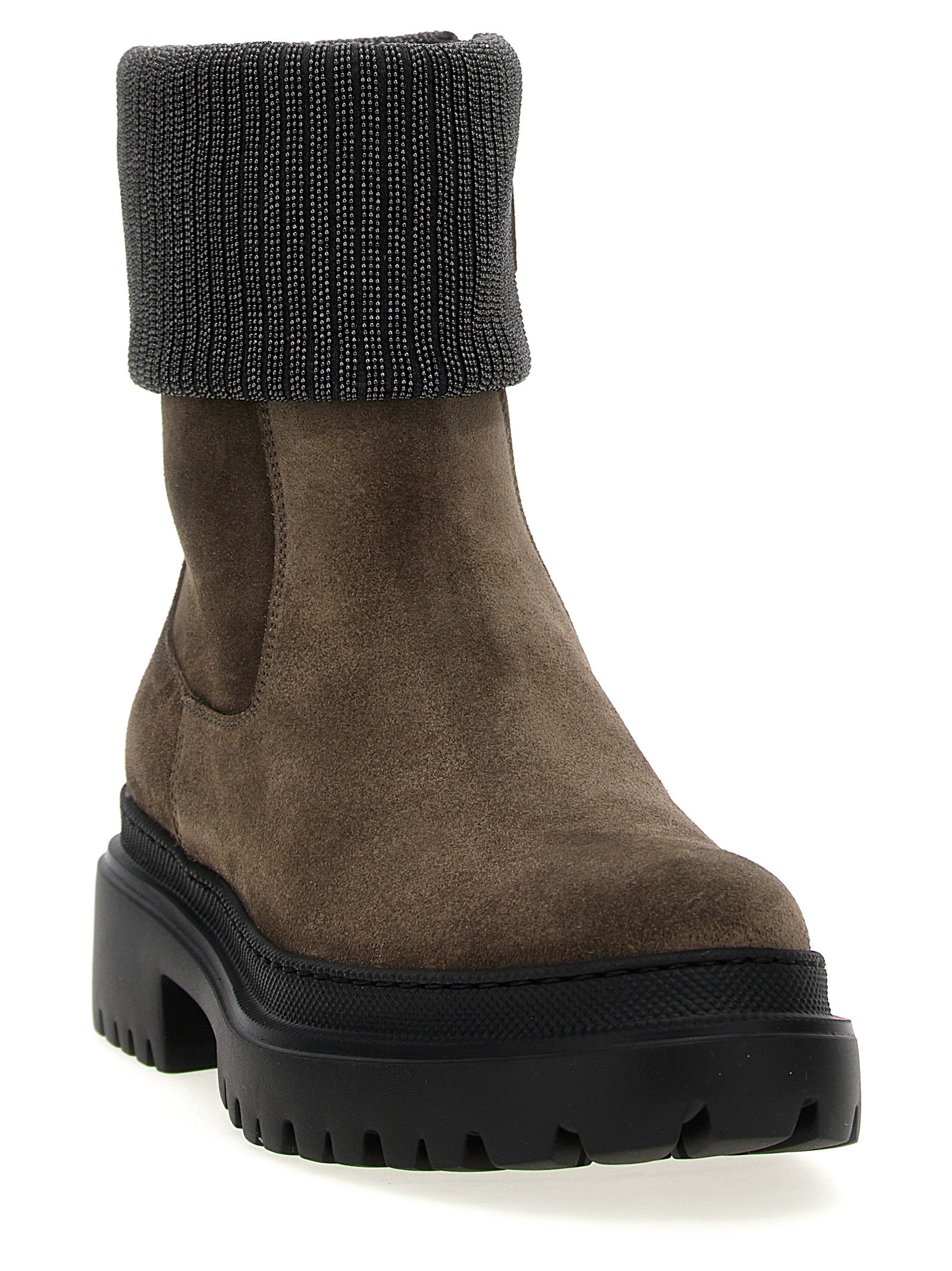 Brunello Cucinelli 'Monile' Ankle Boots