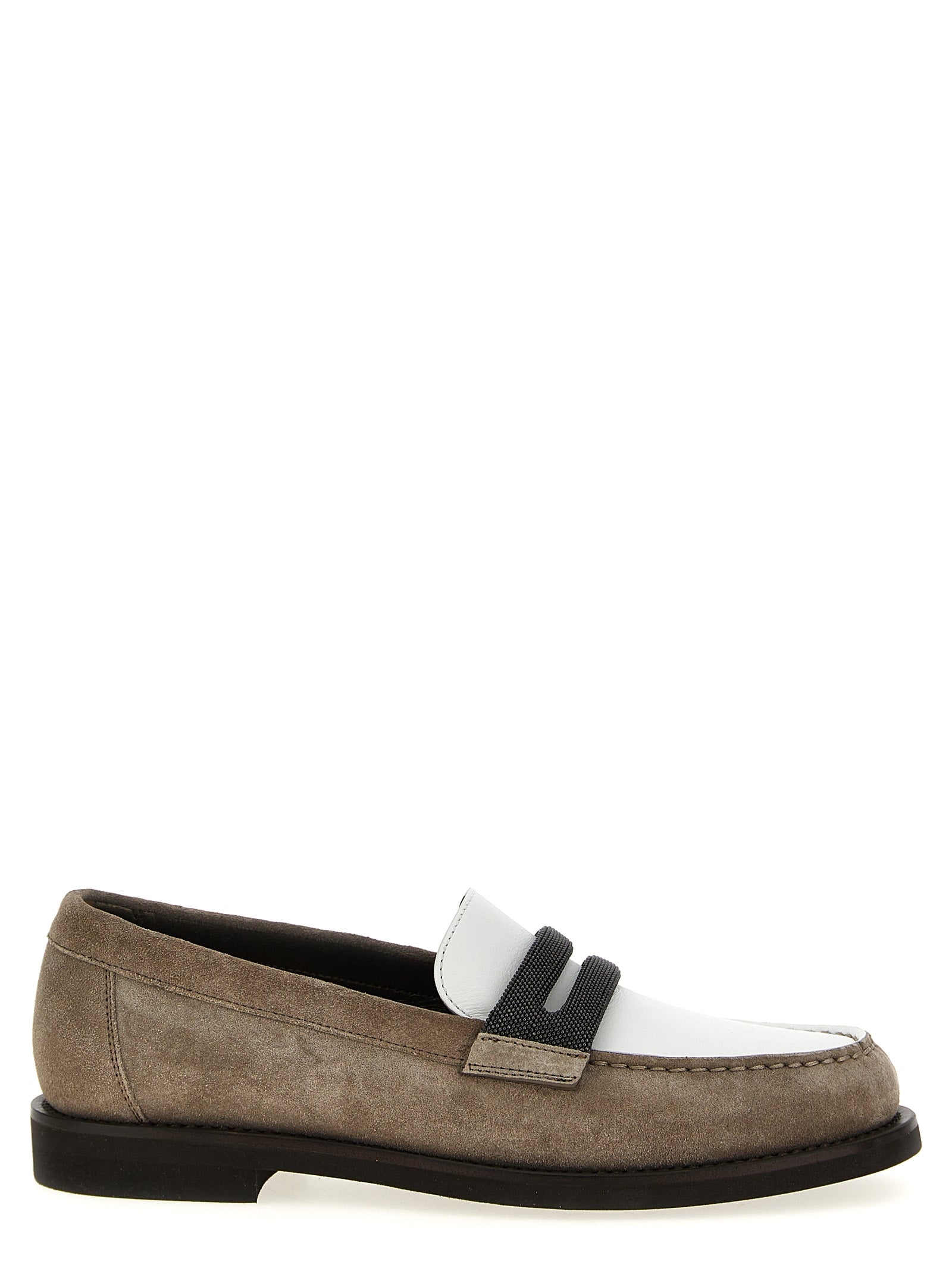 Brunello Cucinelli Two-Tone Loafers