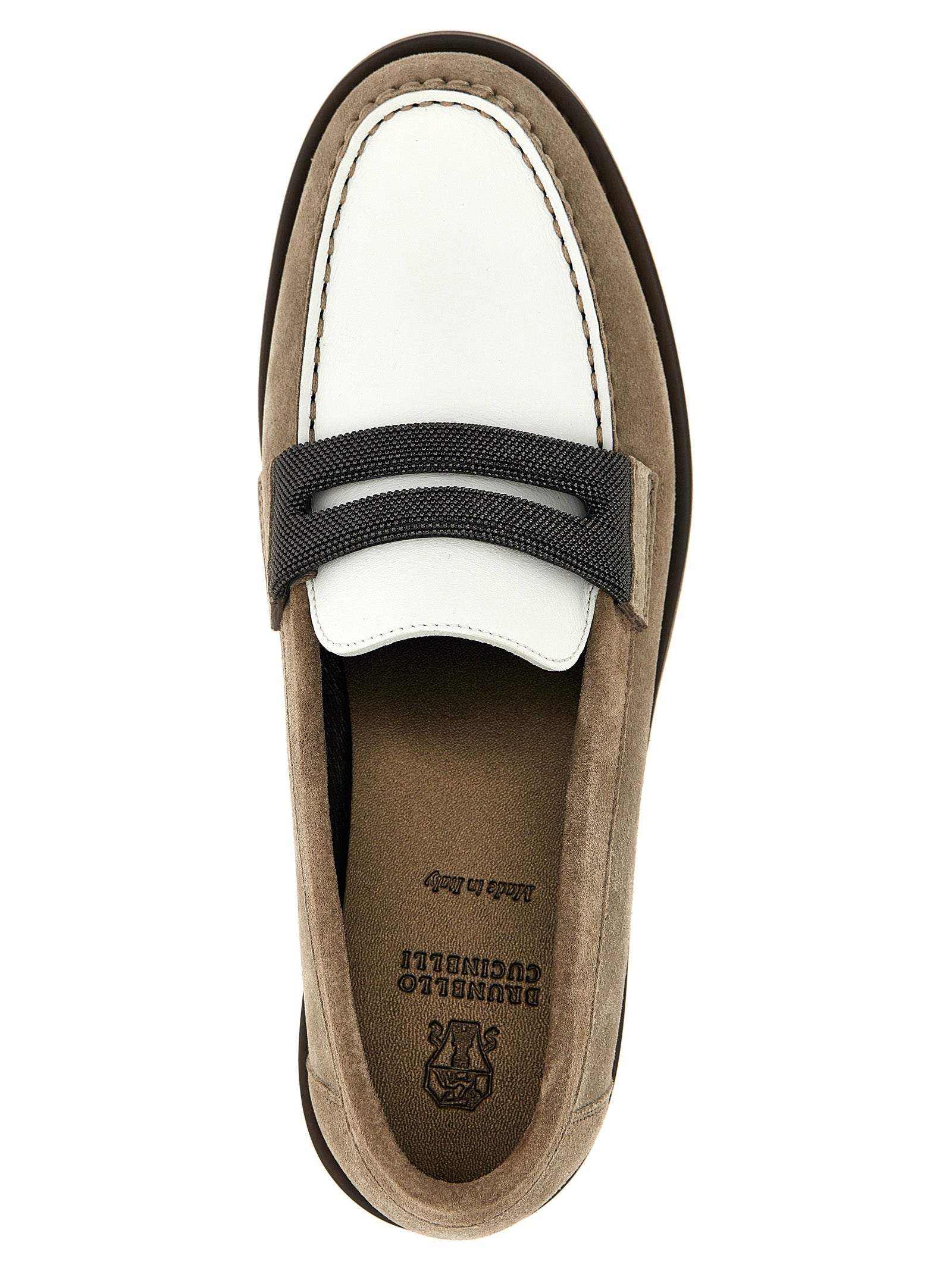 Brunello Cucinelli Two-Tone Loafers