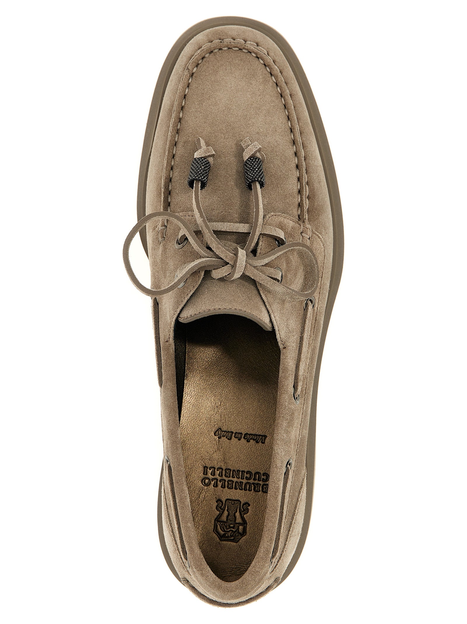 Brunello Cucinelli Suede Loafers