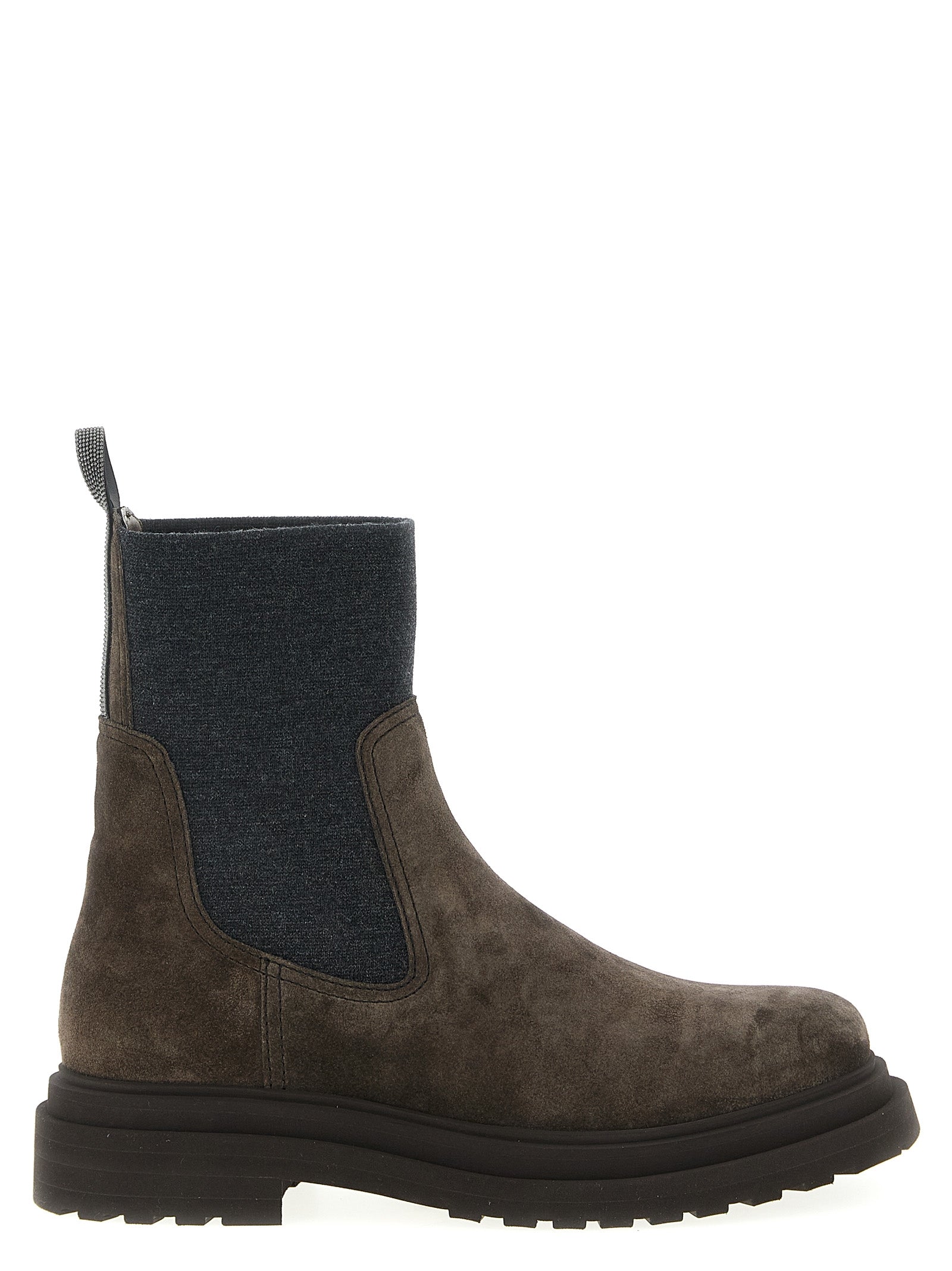 Brunello Cucinelli 'Precious Loop Detail' Ankle Boots