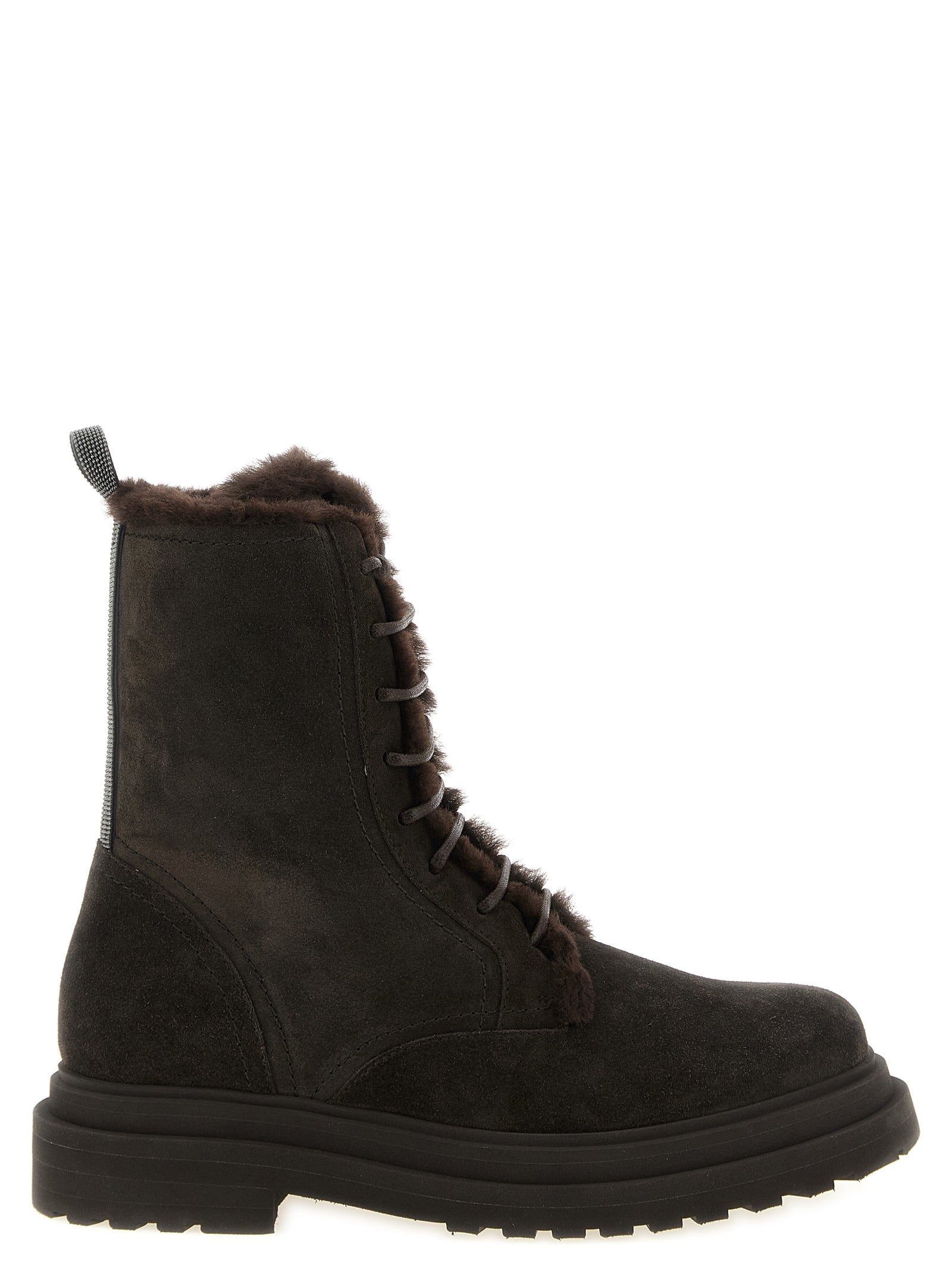 Brunello Cucinelli 'Precious Loop' Ankle Boots
