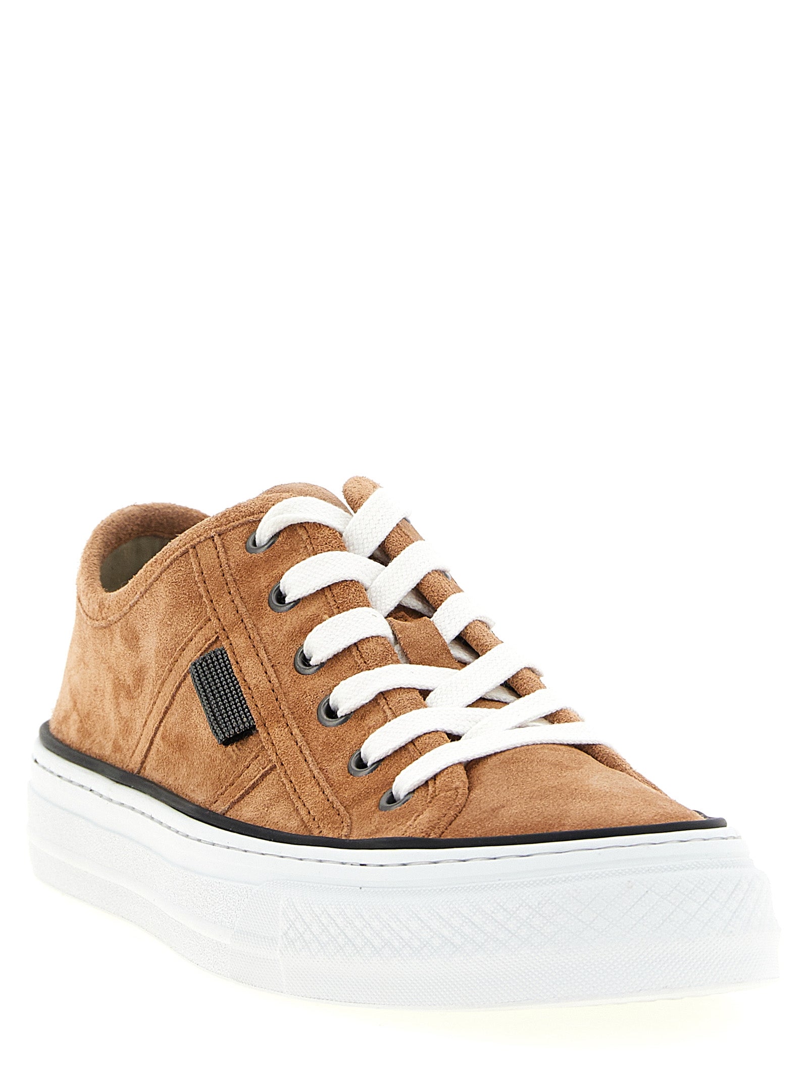 Brunello Cucinelli 'Shiny Tab' Sneakers