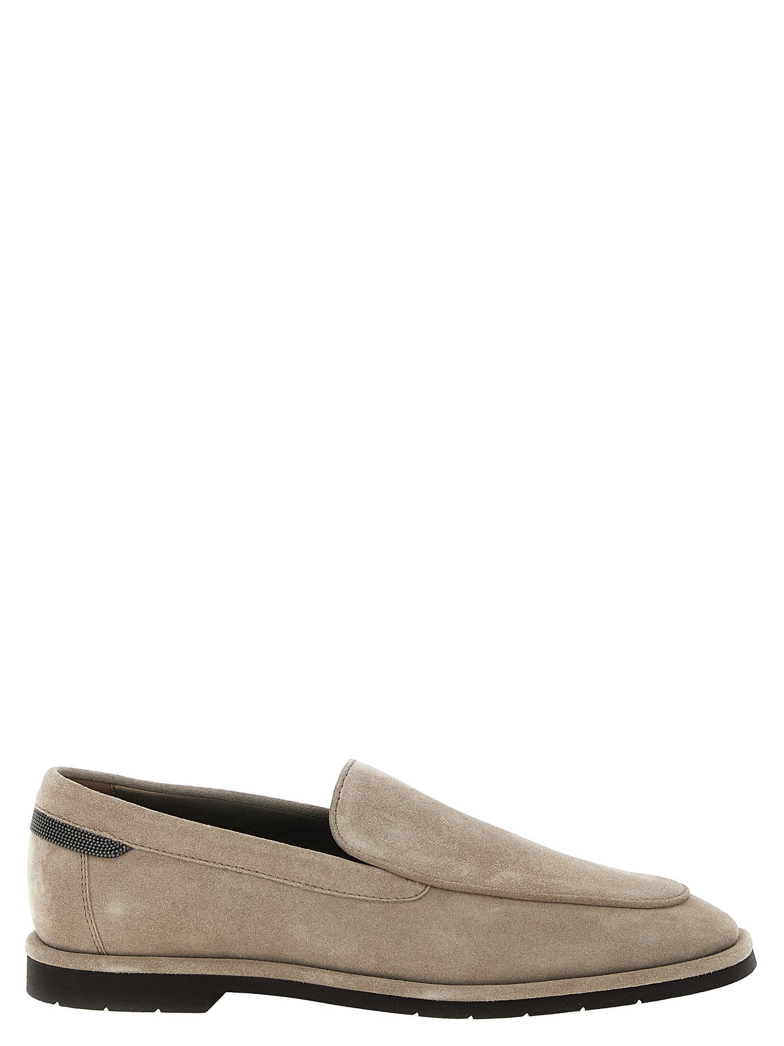 Brunello Cucinelli 'Monile' Suede Loafers