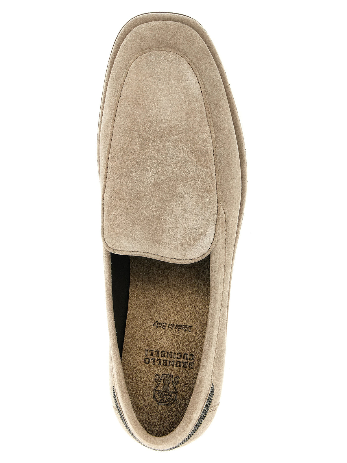 Brunello Cucinelli 'Monile' Suede Loafers
