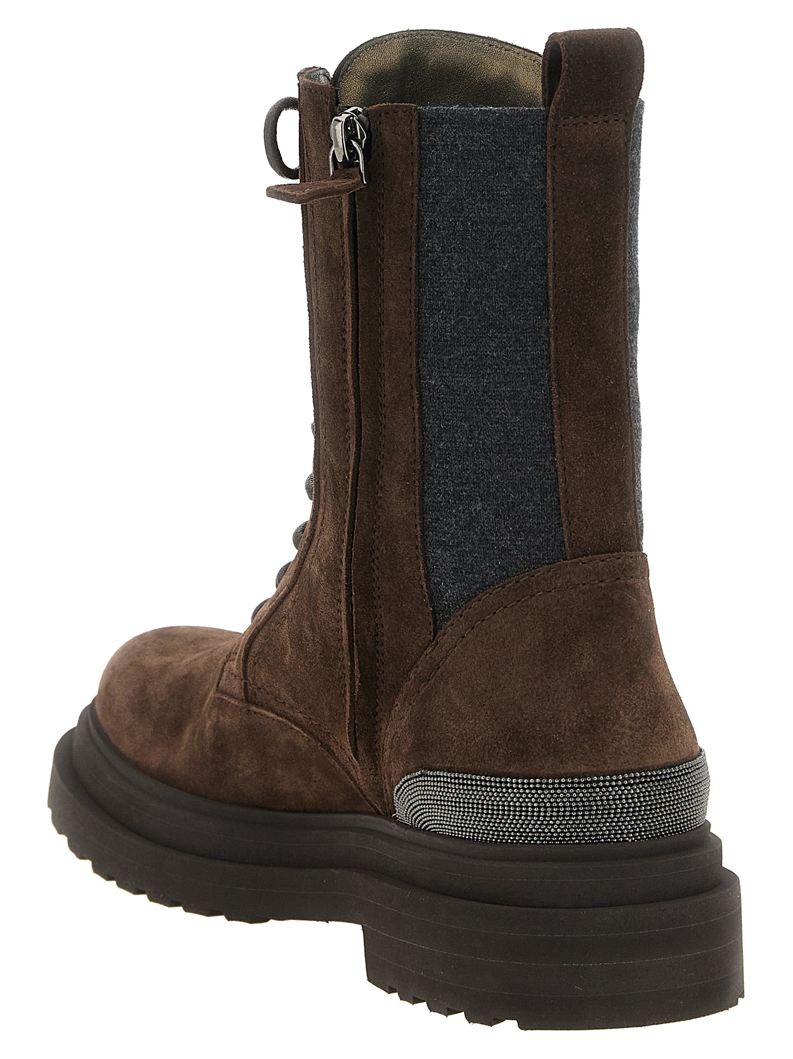 Brunello Cucinelli 'Precious Detail' Ankle Boots