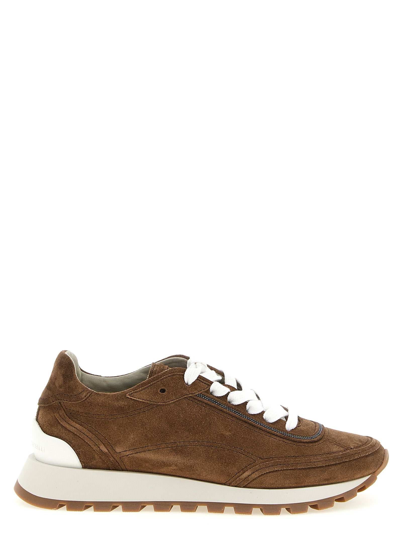 Brunello Cucinelli 'Monile' Suede Sneakers