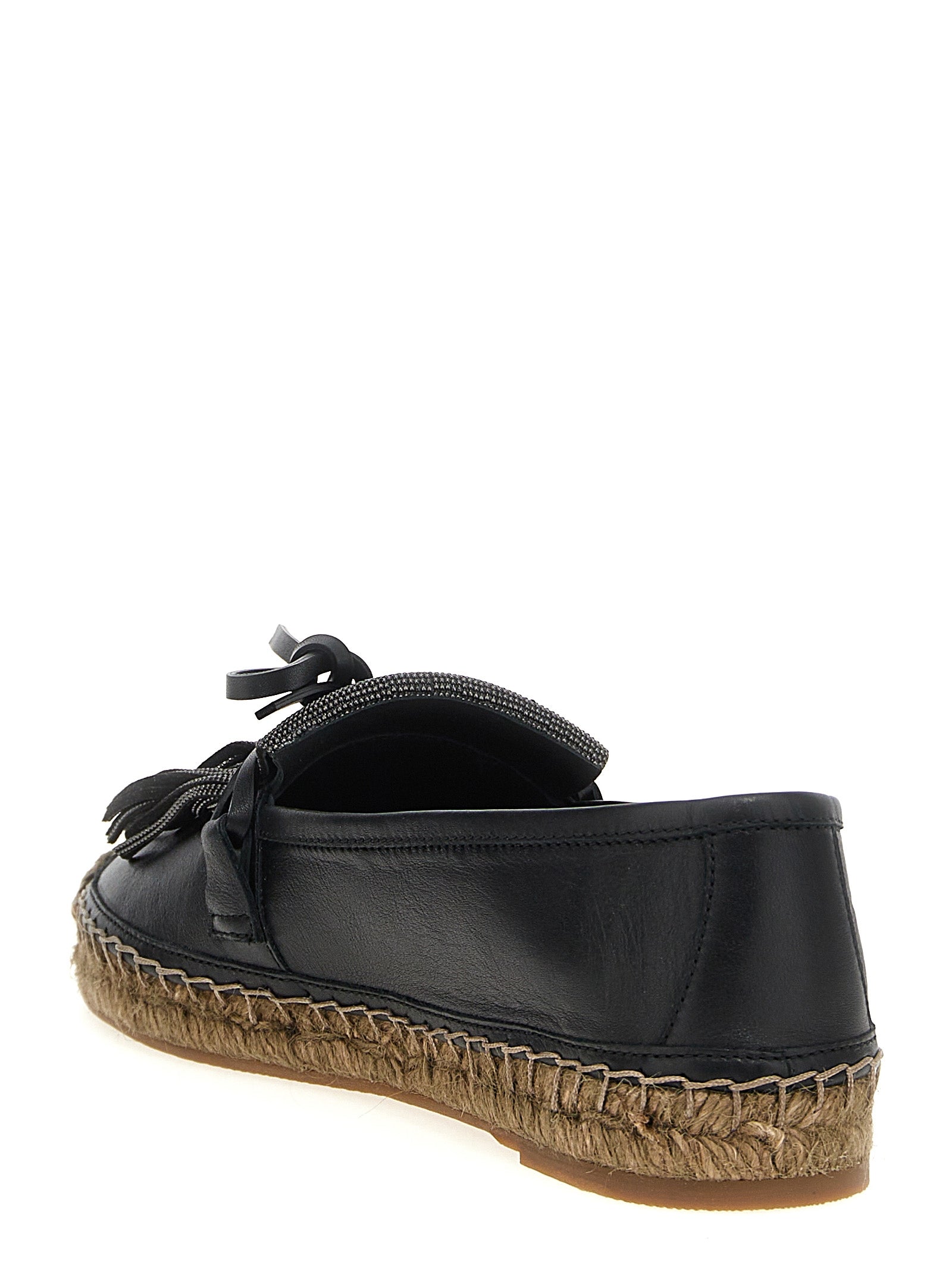 Brunello Cucinelli Ramile Fringed Espadrilles