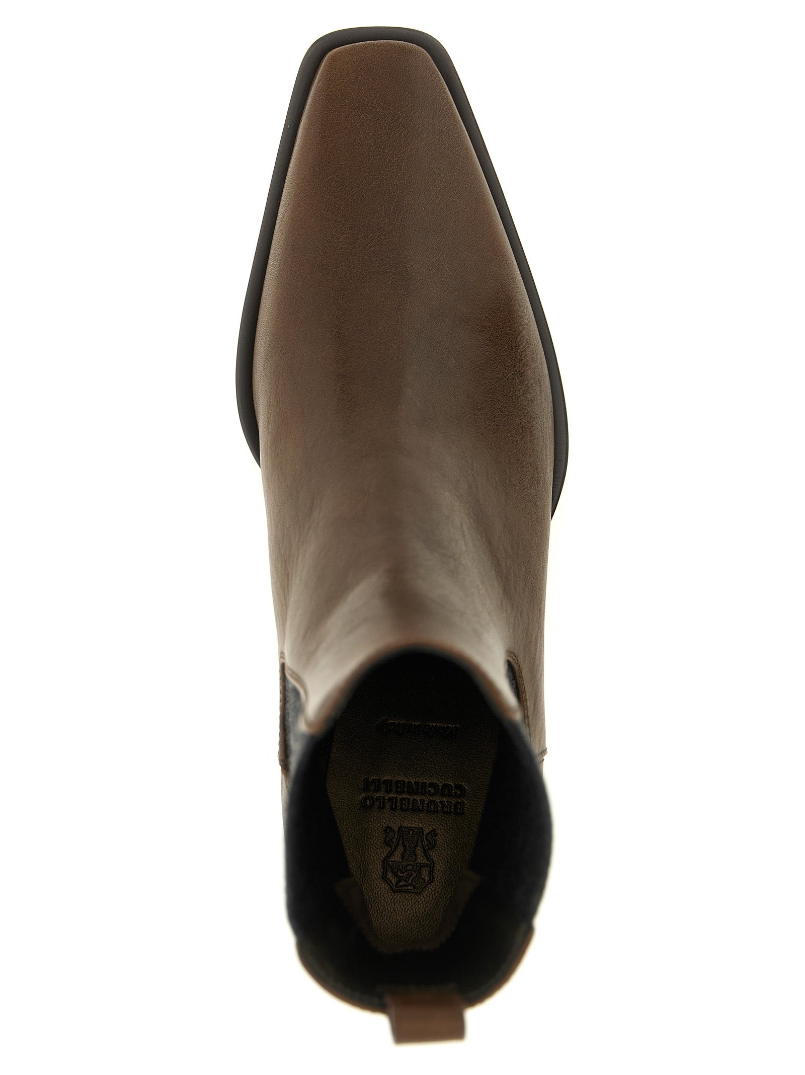 Brunello Cucinelli 'Precious Heel' Ankle Boots