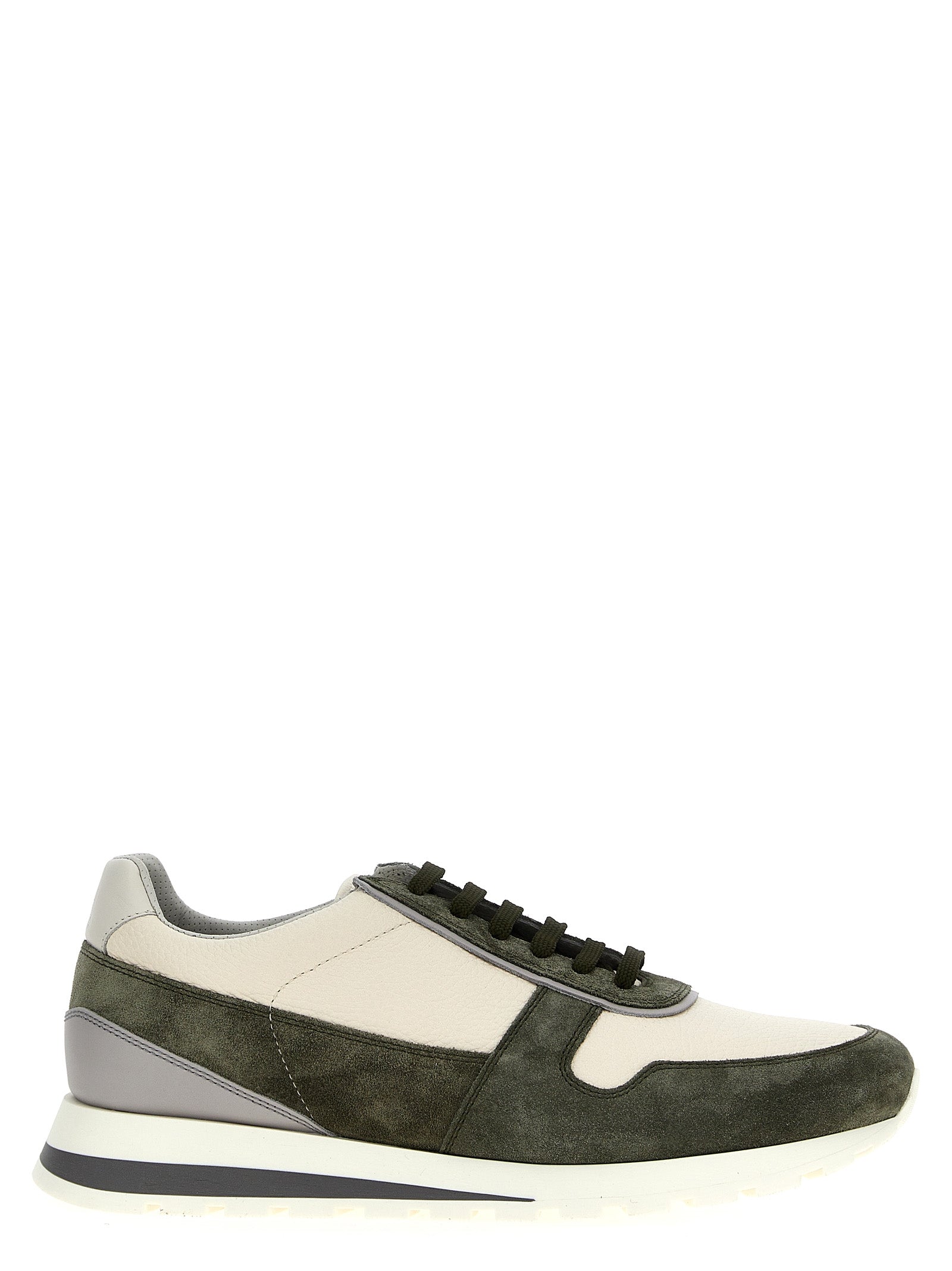 Brunello Cucinelli Suede Leather Sneakers