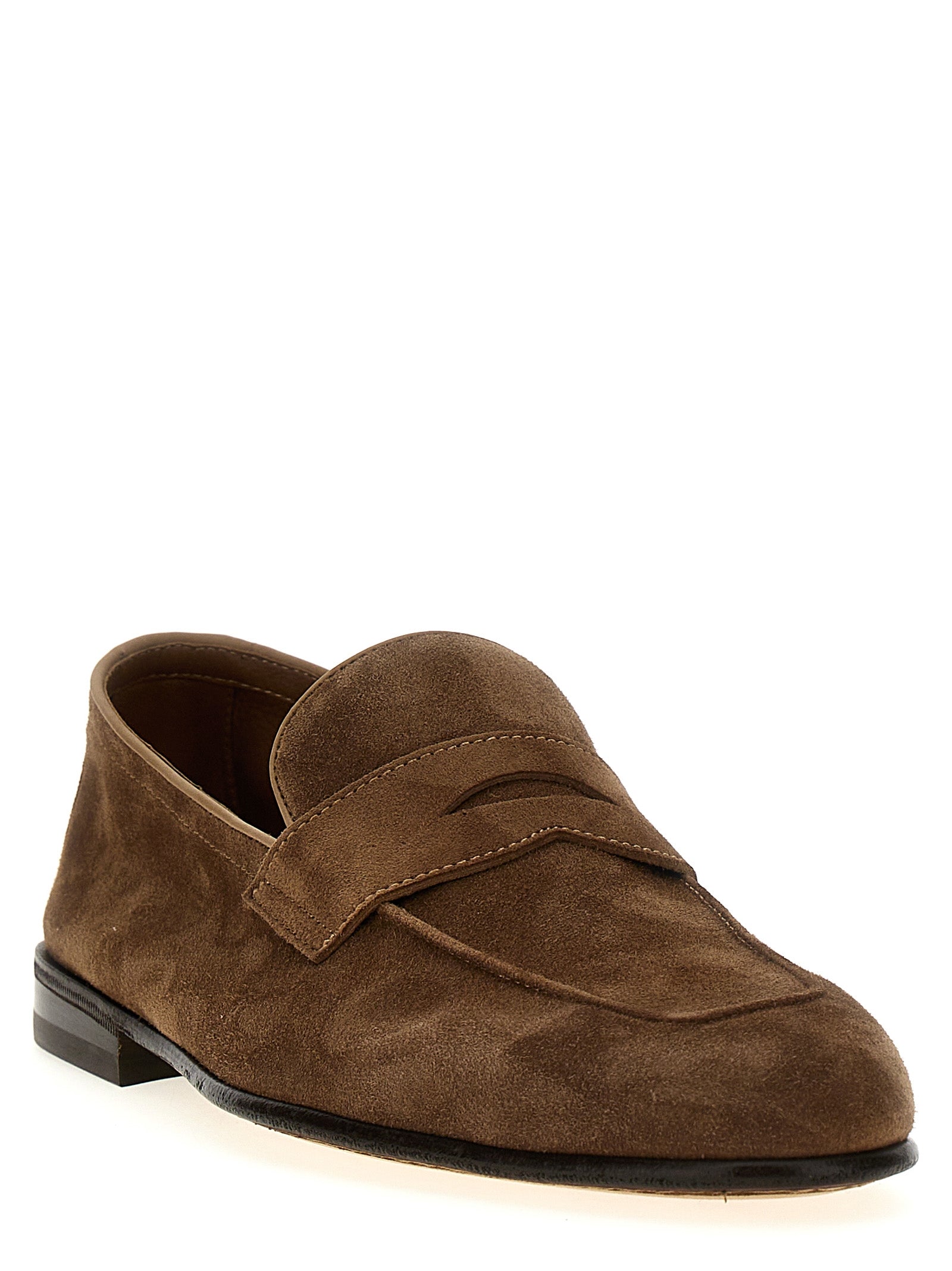 Brunello Cucinelli Suede Loafers