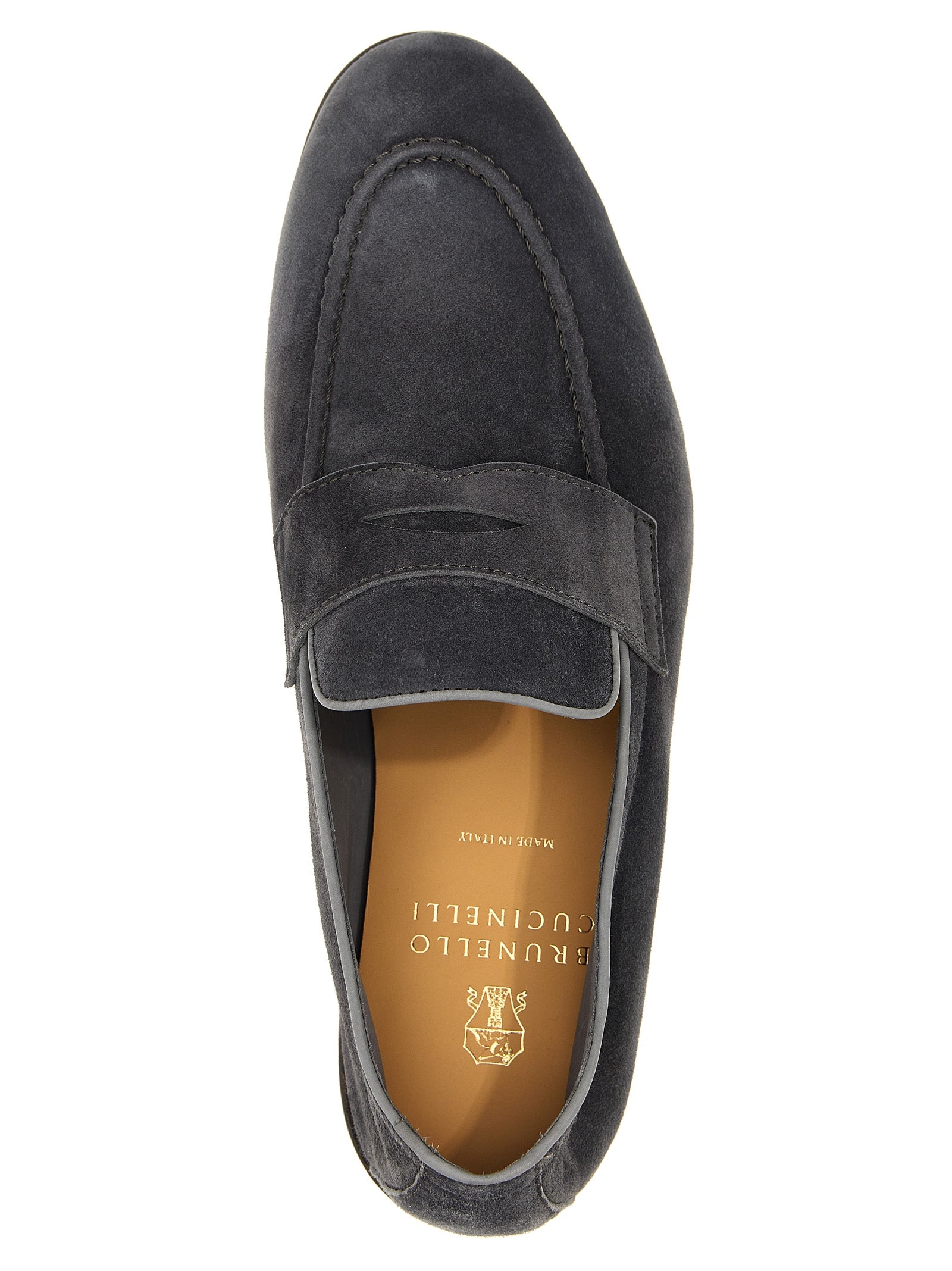 Brunello Cucinelli Suede Loafers