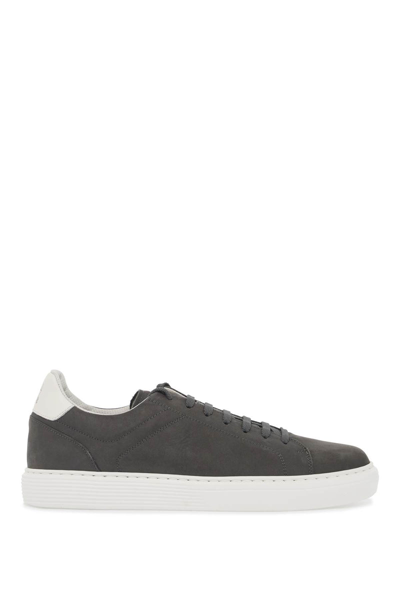 Brunello Cucinelli Nubuck Sneakers Grey