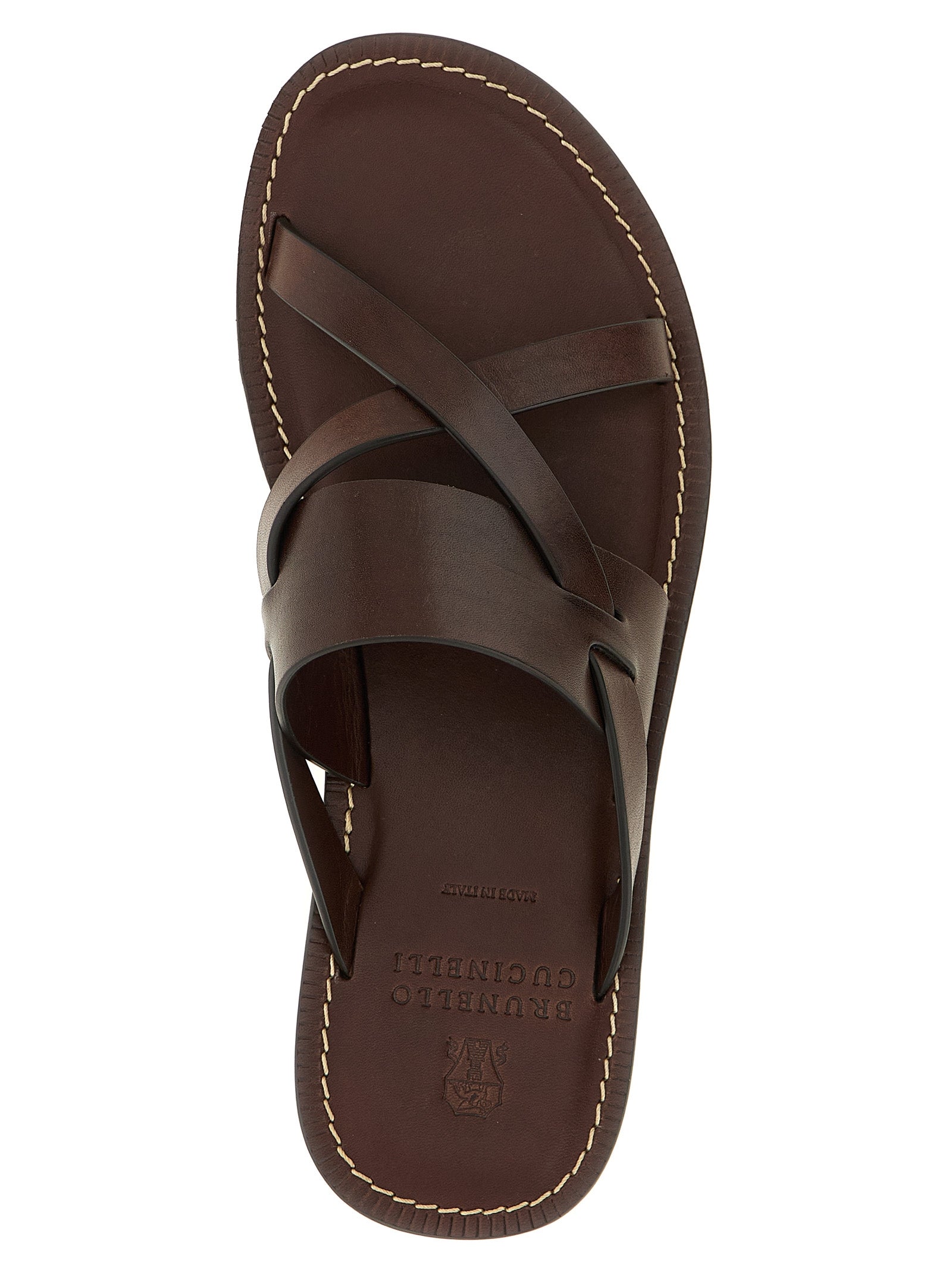 Brunello Cucinelli Leather Sandals