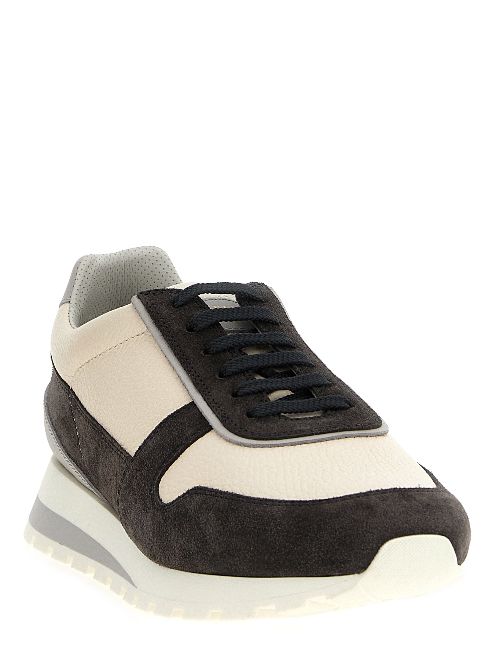 Brunello Cucinelli Leather Suede Sneakers