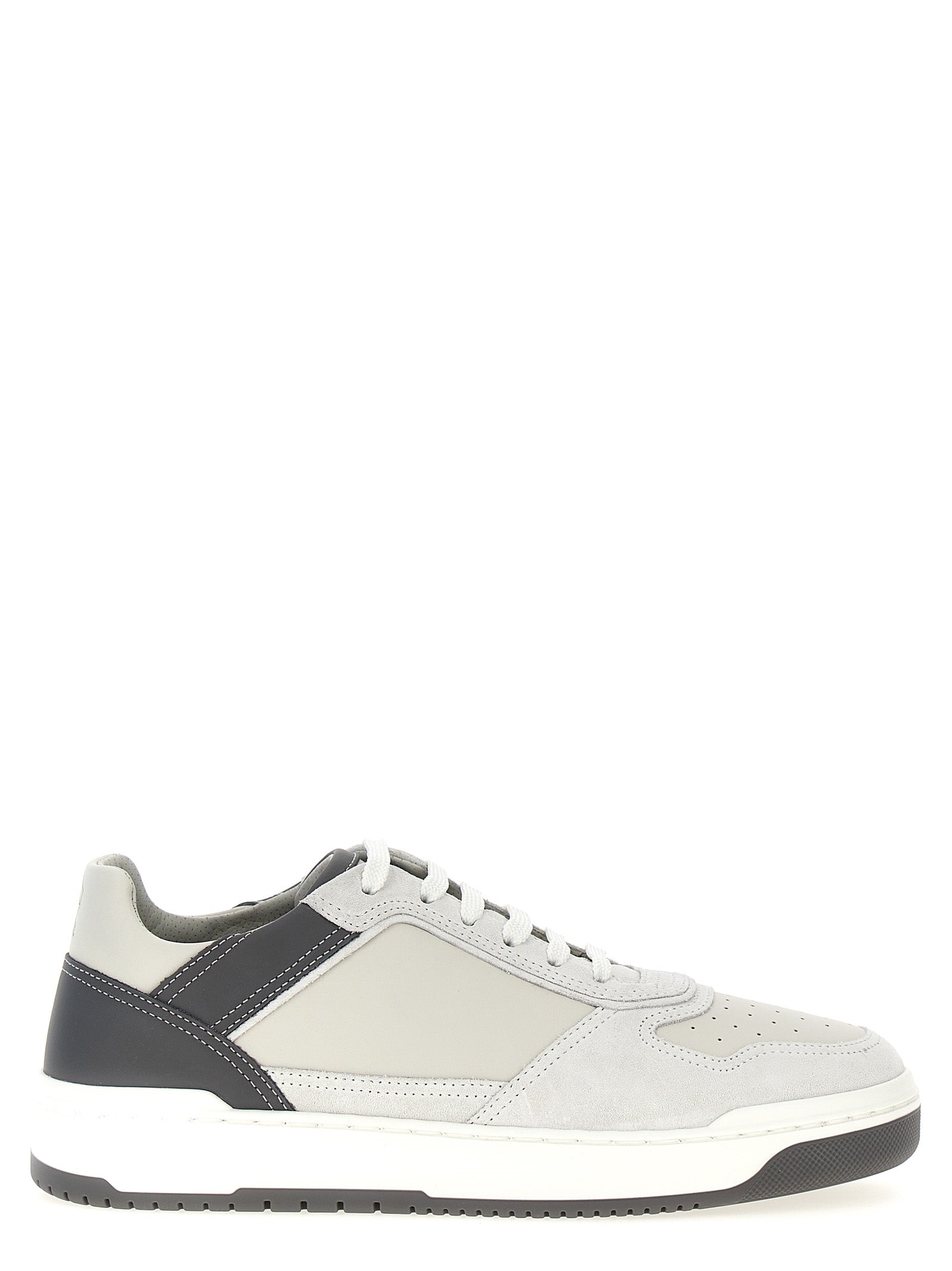 Brunello Cucinelli Suede Leather Sneakers