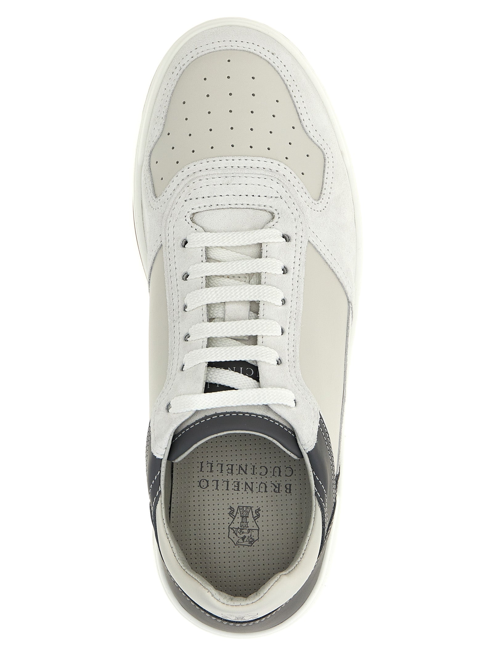 Brunello Cucinelli Suede Leather Sneakers