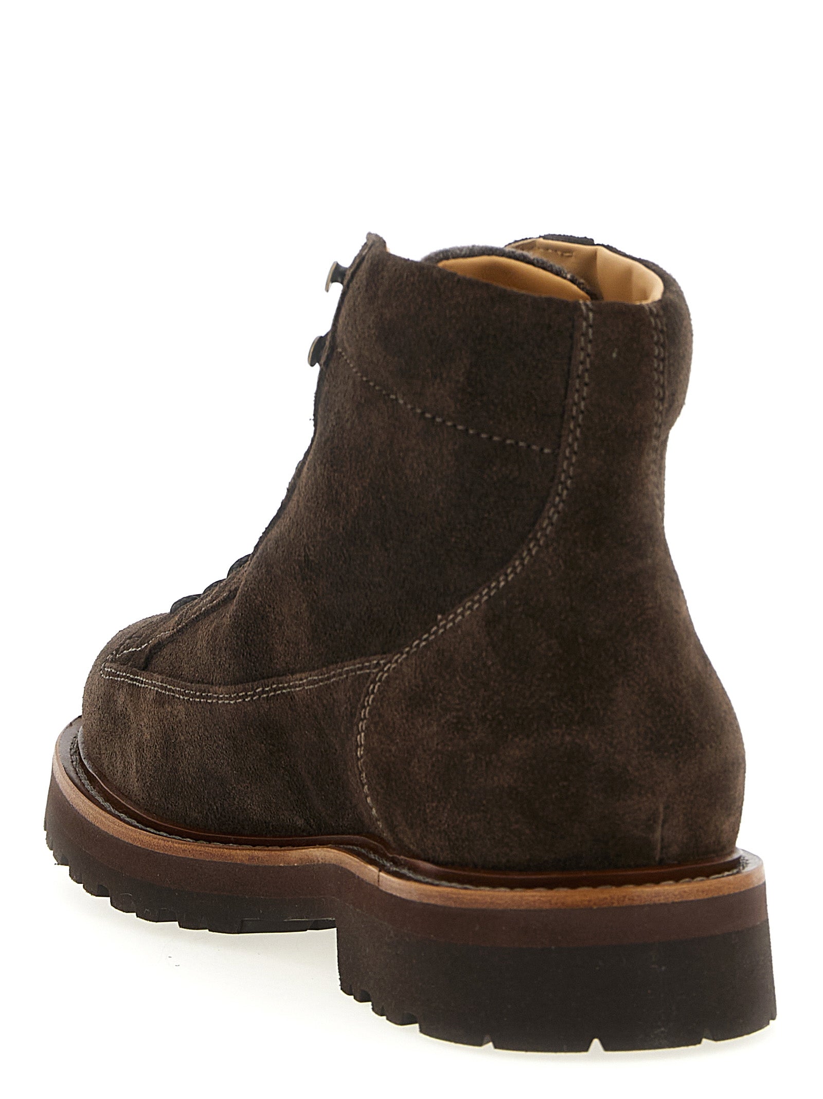 Brunello Cucinelli Suede Ankle Boots