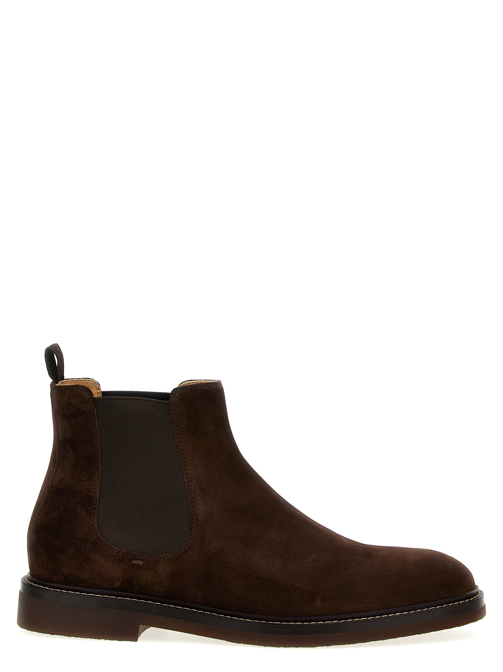 Brunello Cucinelli Suede Ankle Boots