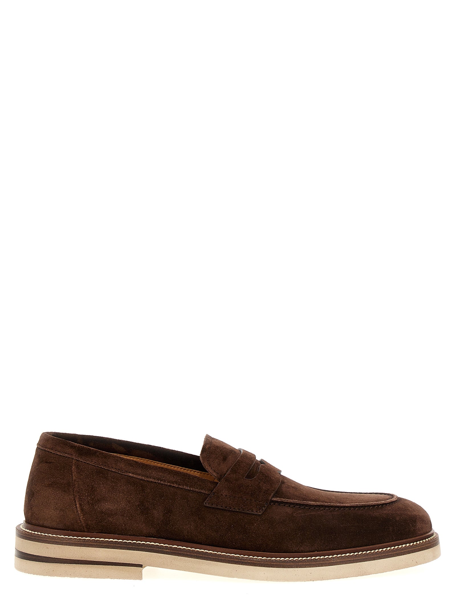 Brunello Cucinelli Suede Loafers