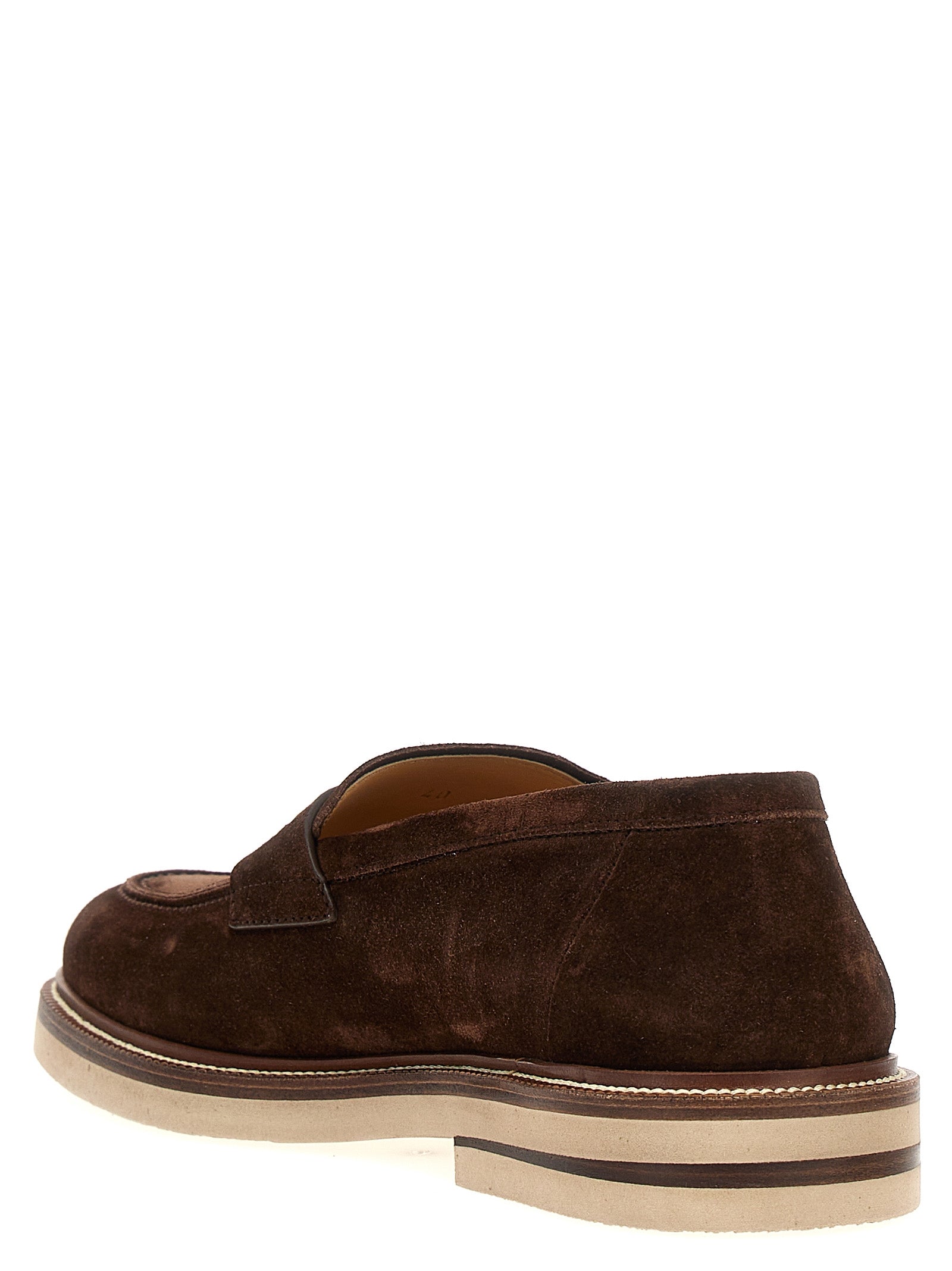 Brunello Cucinelli Suede Loafers