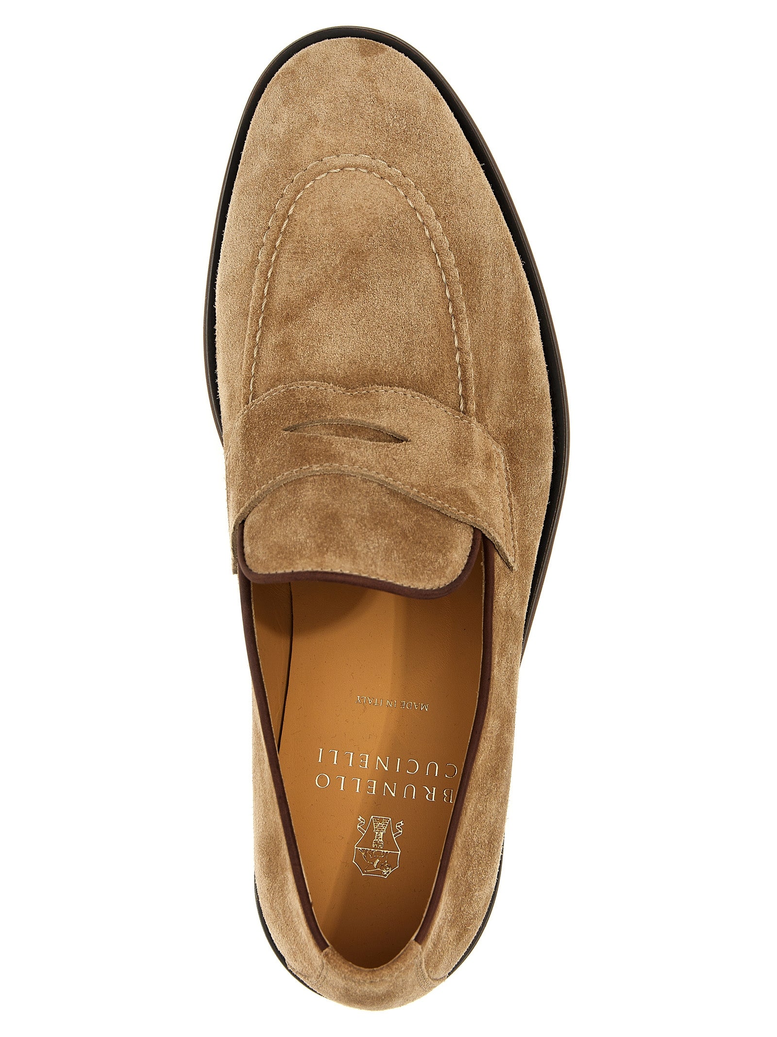 Brunello Cucinelli Suede Loafers