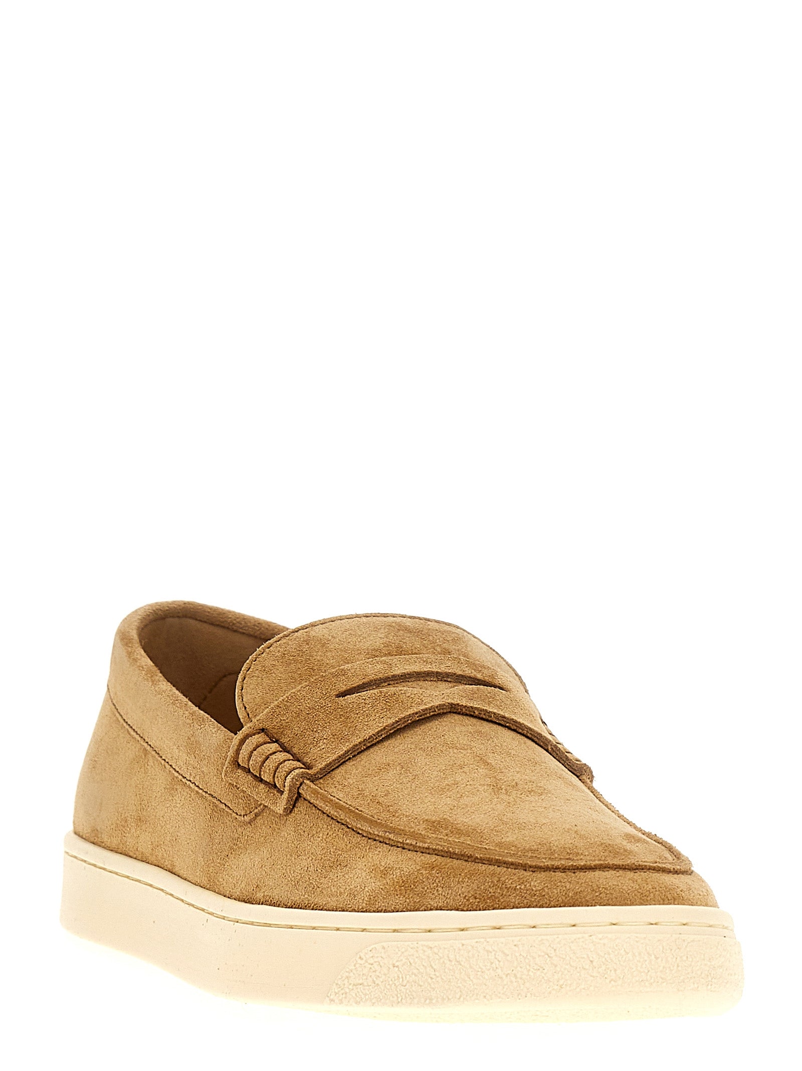 Brunello Cucinelli Suede Loafers