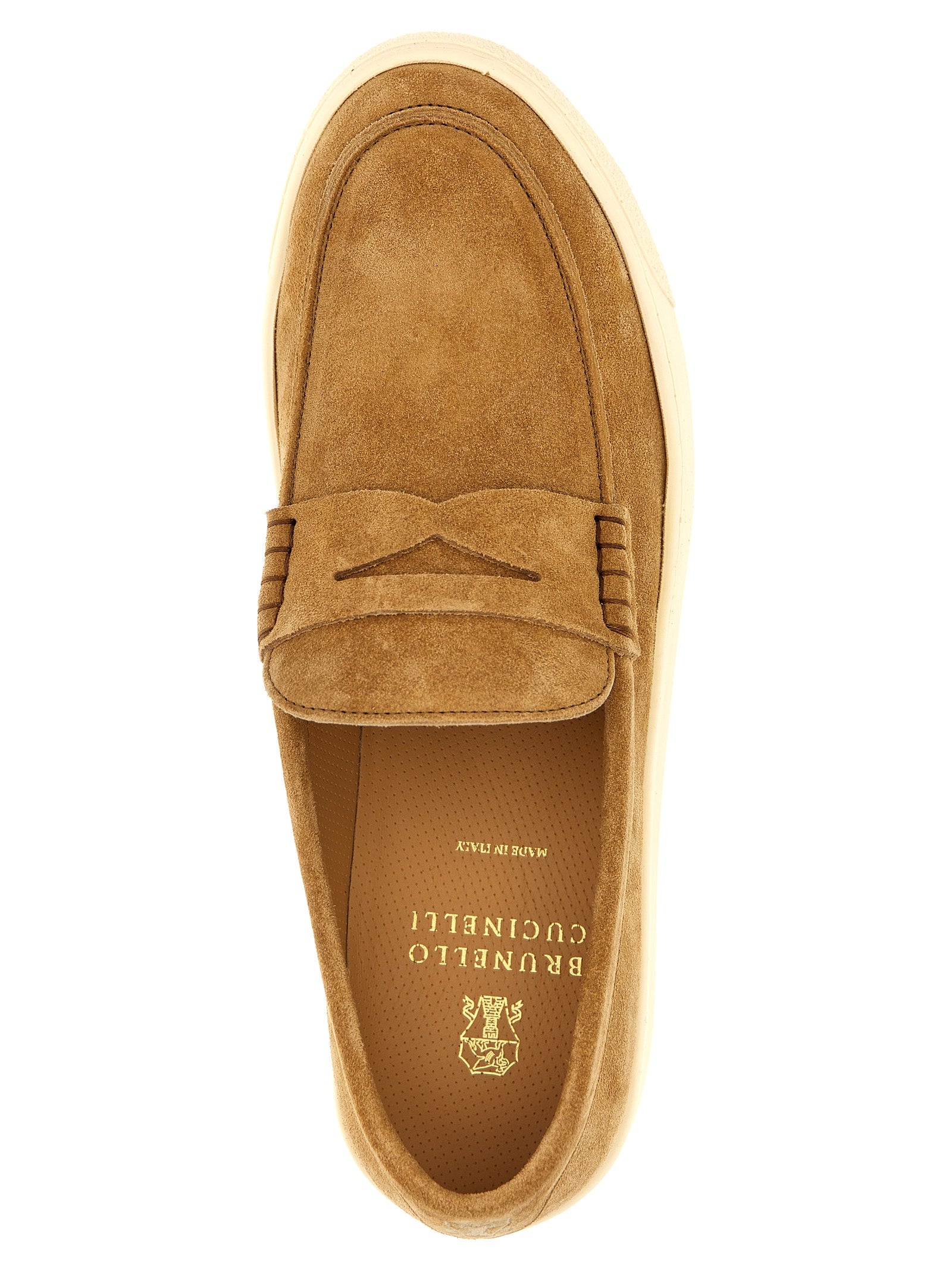 Brunello Cucinelli Suede Loafers