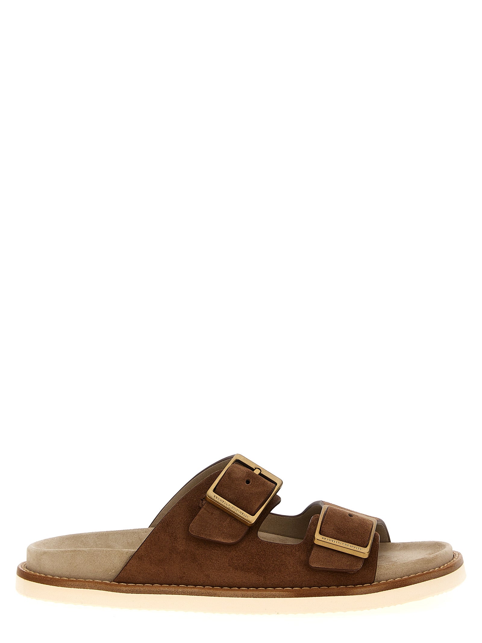 Brunello Cucinelli Suede Sandals