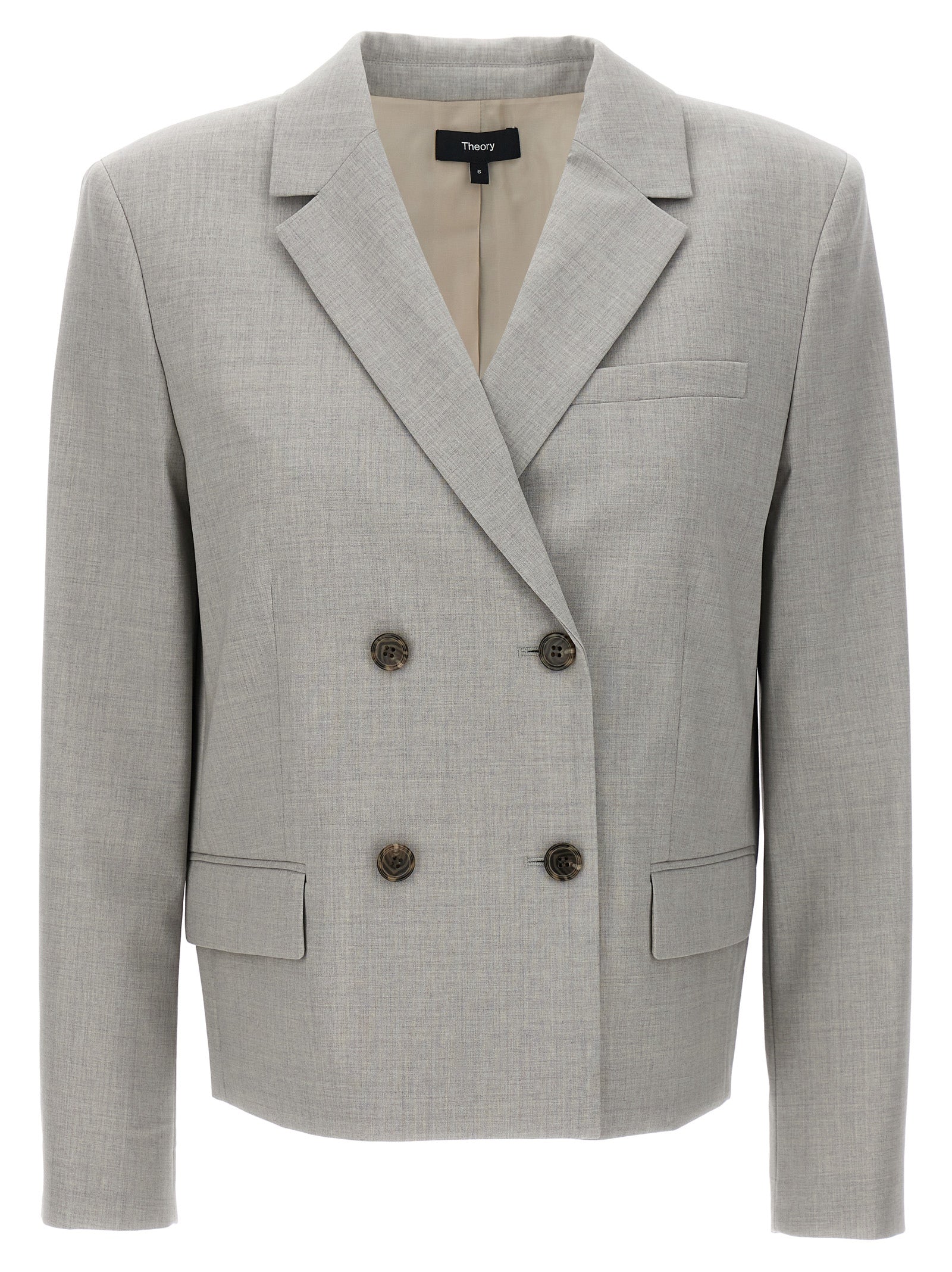 Theory Double-Breasted Blazer